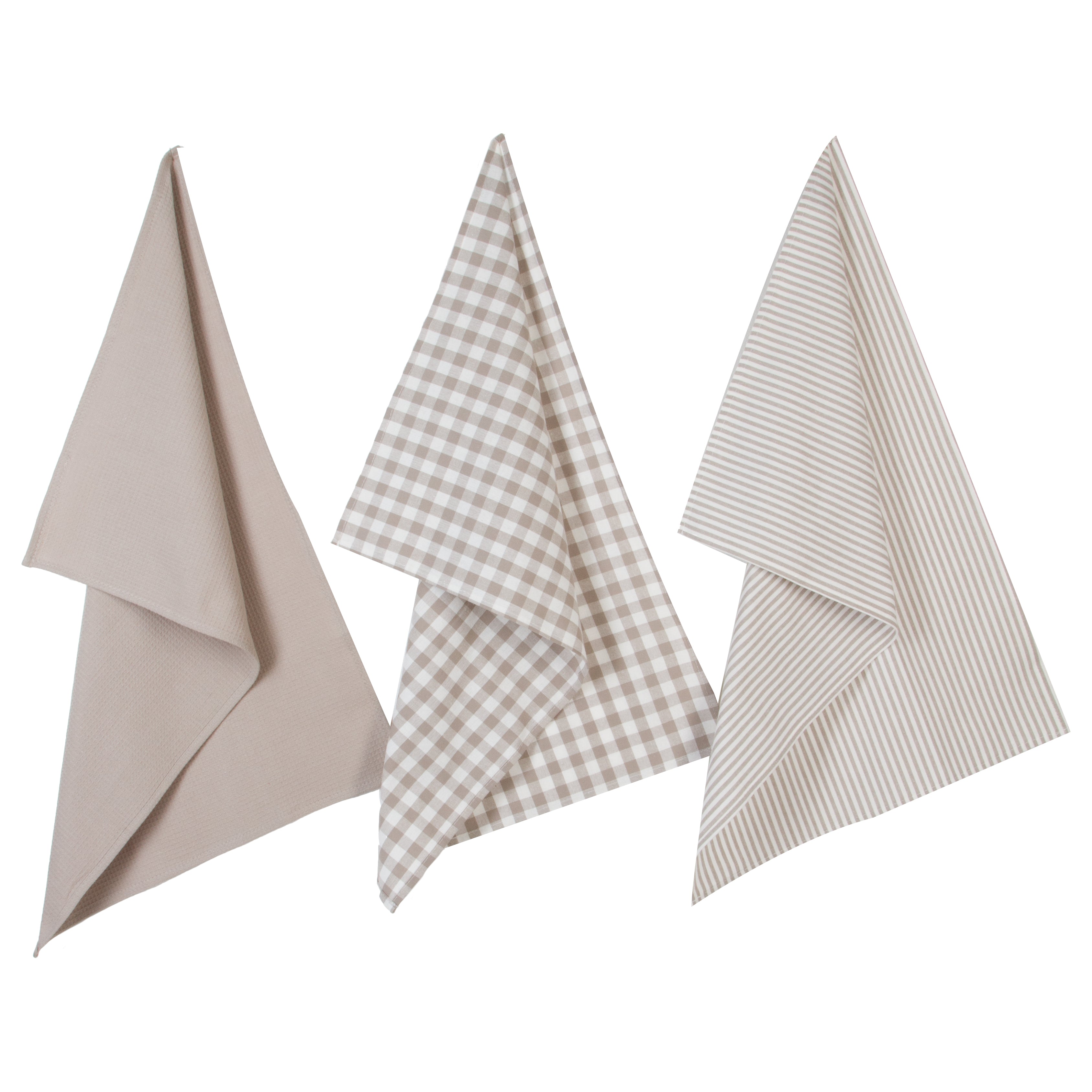 Textila pentru casa, prosop bucatarie set 3 45 x 70 cm asortat cutie - Atmosphera