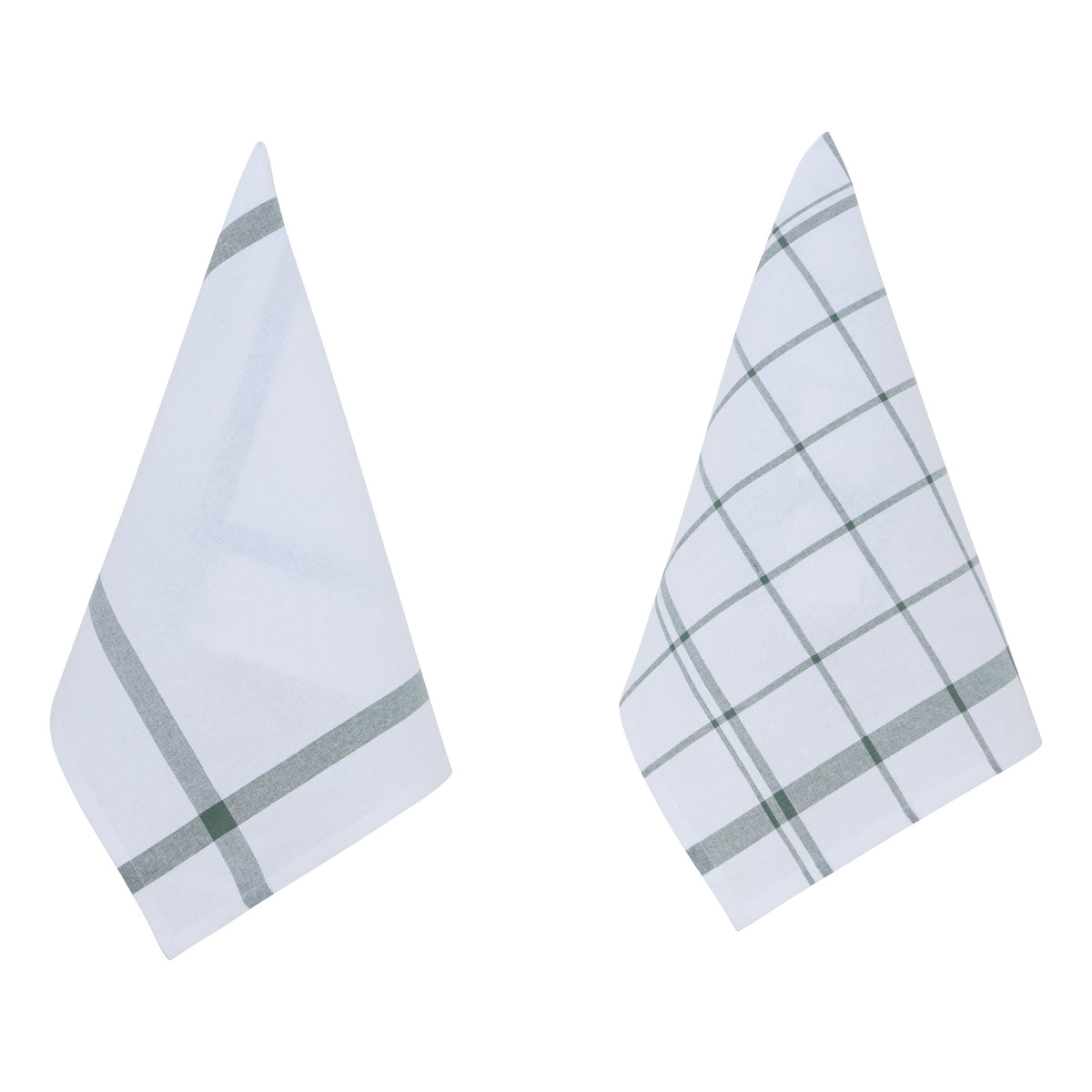 Set 2 verde kitchen towels 45 x 70 cm - Atmosphera