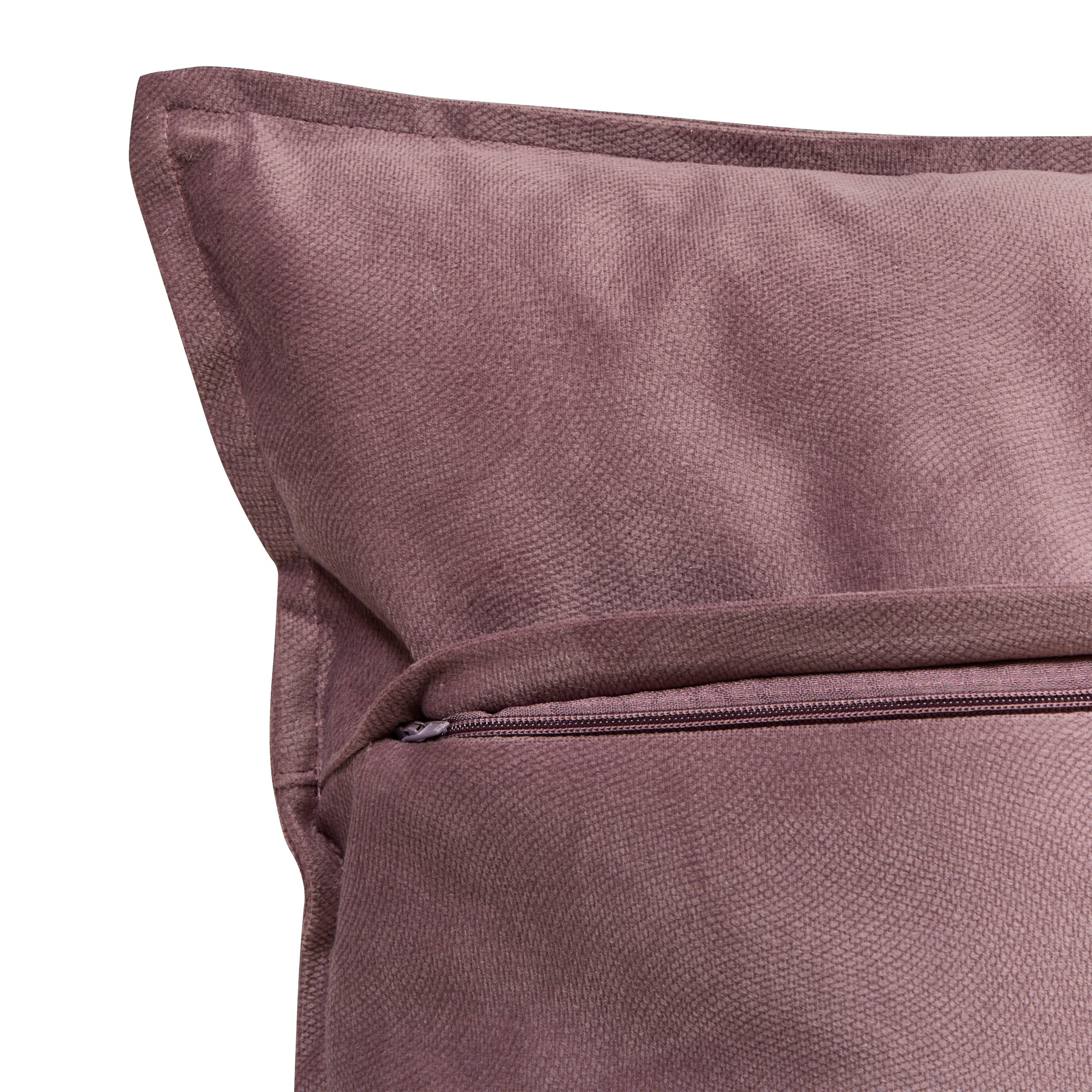 Perna decorativa lilou mauve 45 x 45 cm - Atmosphera