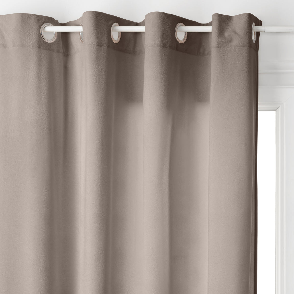 Textila pentru casa, draperie lilou taupe 140 x 260 cm - Atmosphera