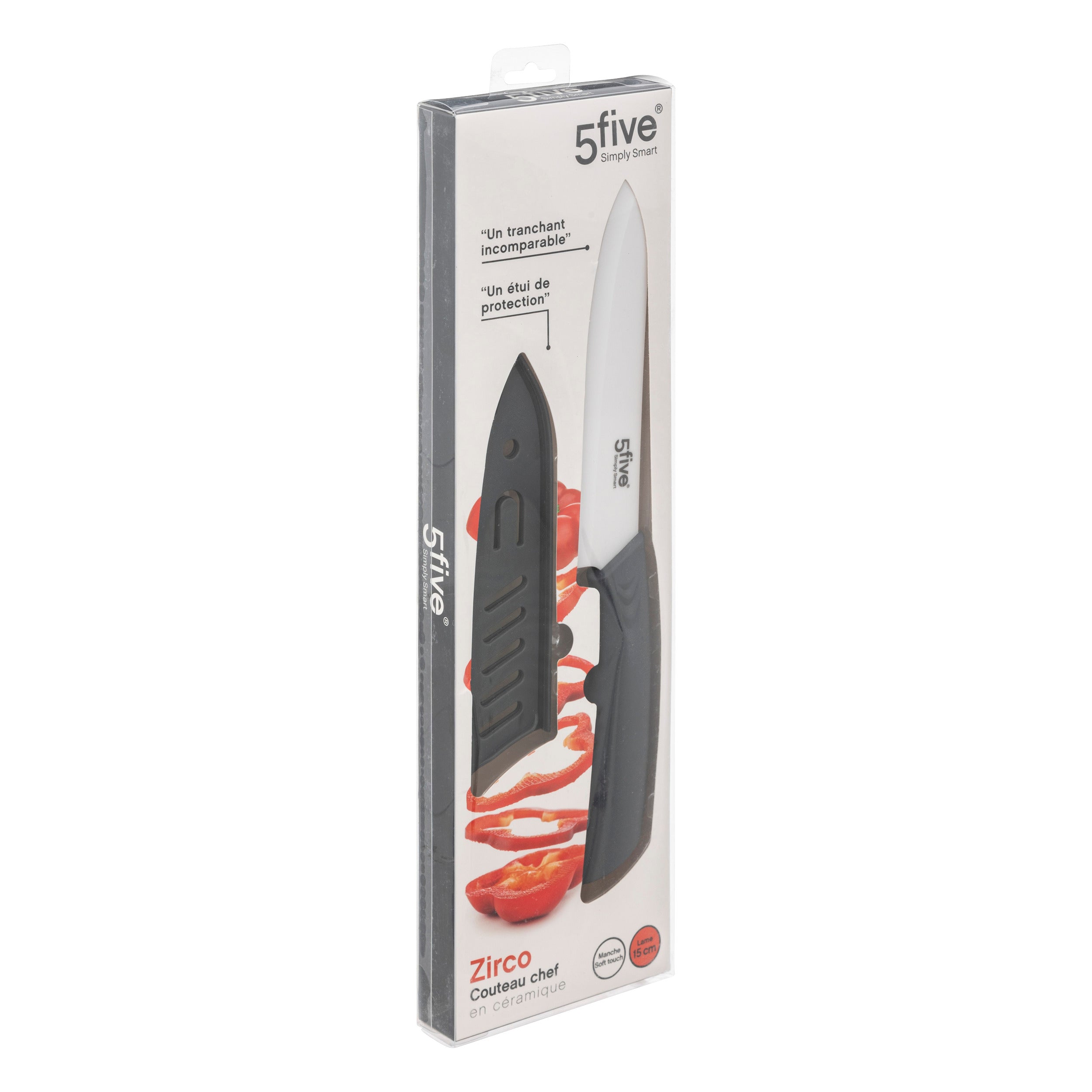 Cutit ceramic bucatar zirco 15 - Five