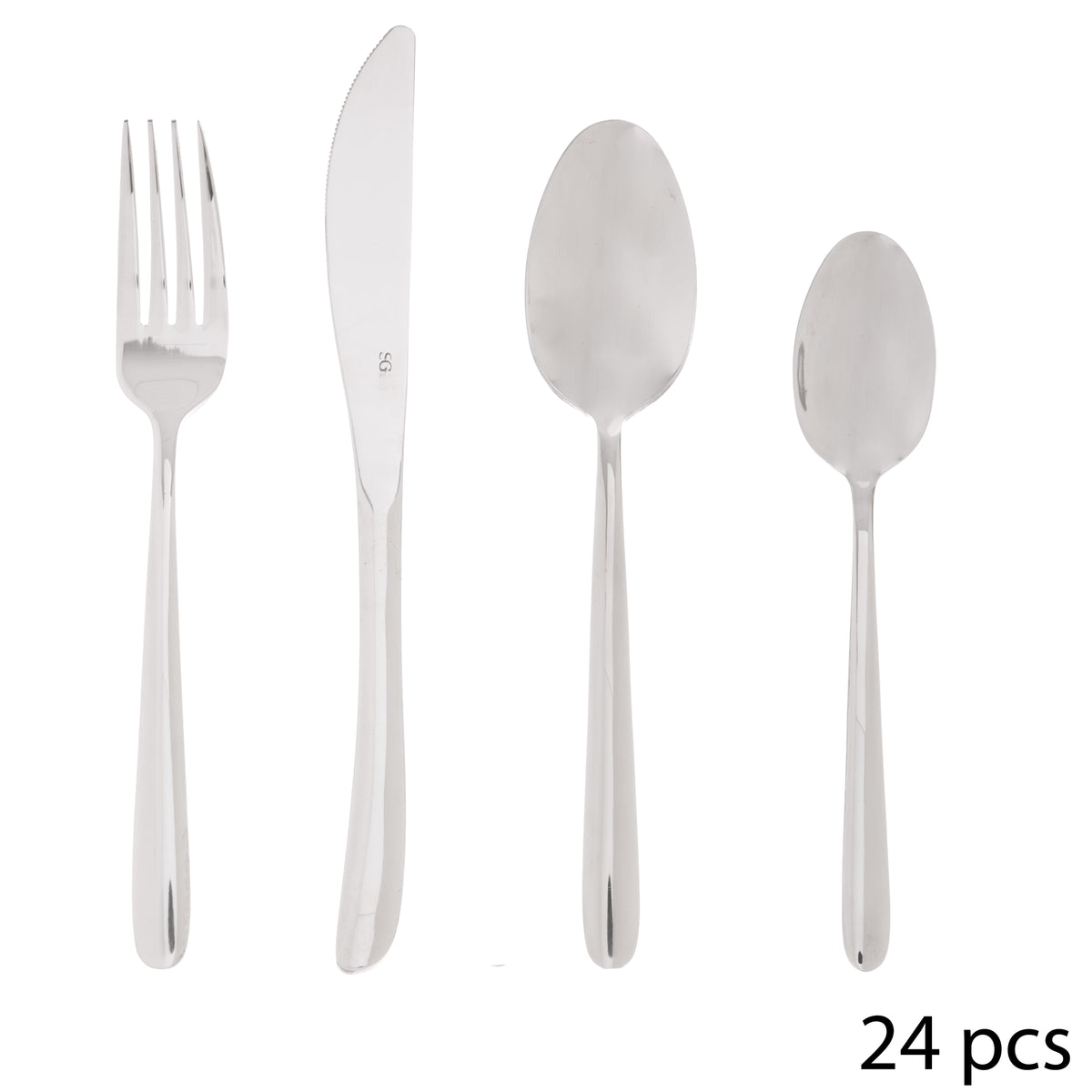 Set tacamuri inox 24 piese orba - Secret de Gourmet