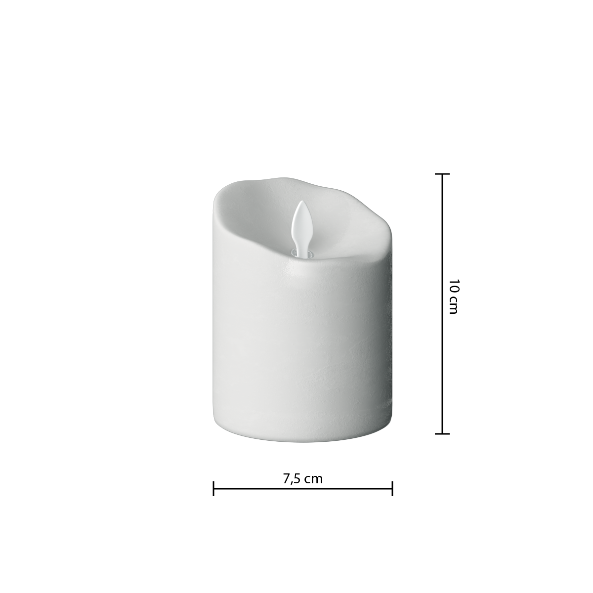 Lumanare LED - Alb, 150 g - Atmosphera