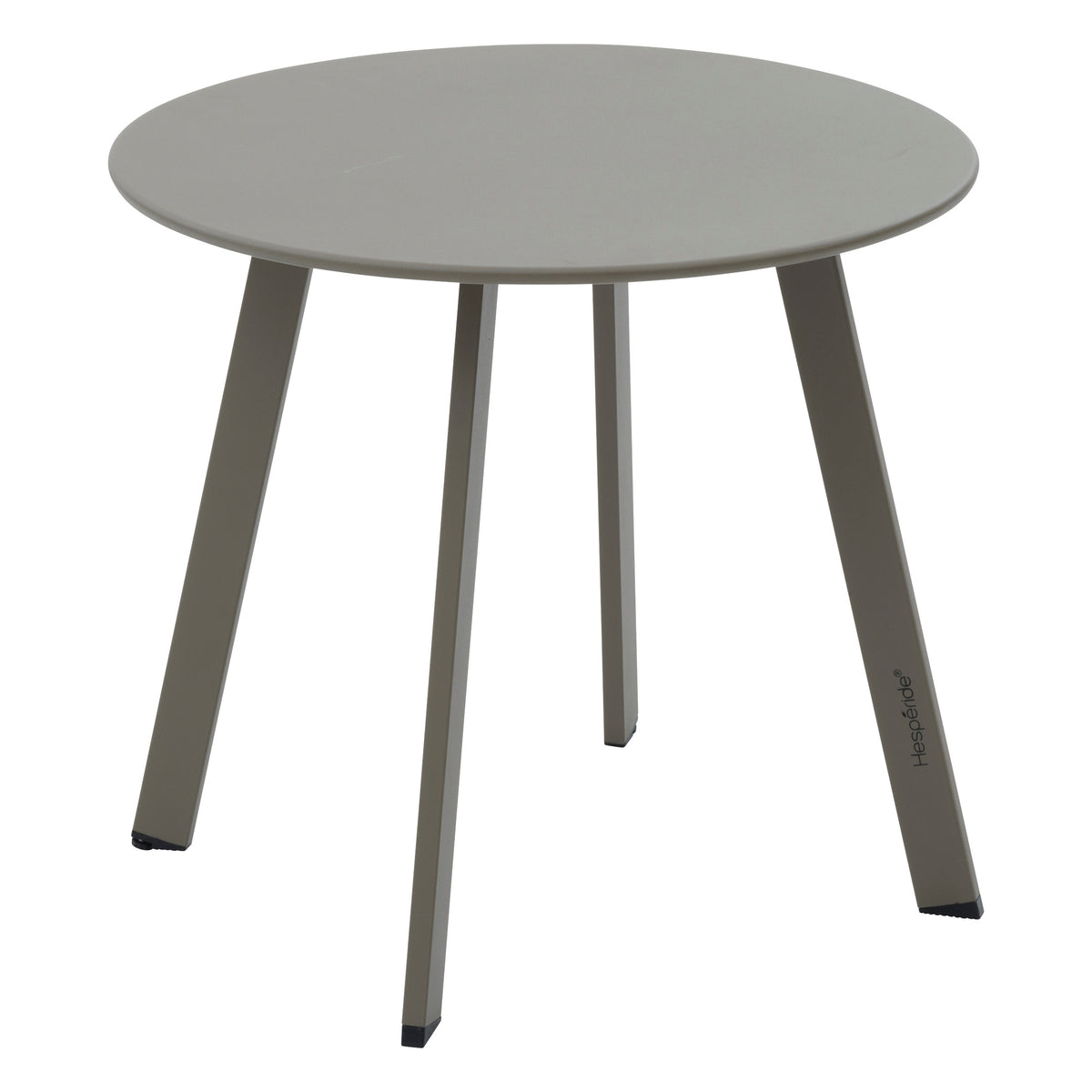 Masa de gradina rotunda Saona, stil cafenea, 50 x 45 cm, din otel - Hesperide