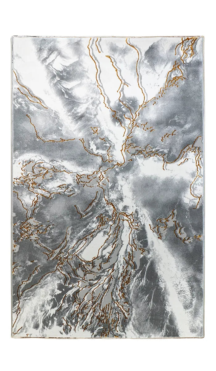 COVOR SOHO R9296 GREY / GOLD 120 X 200
