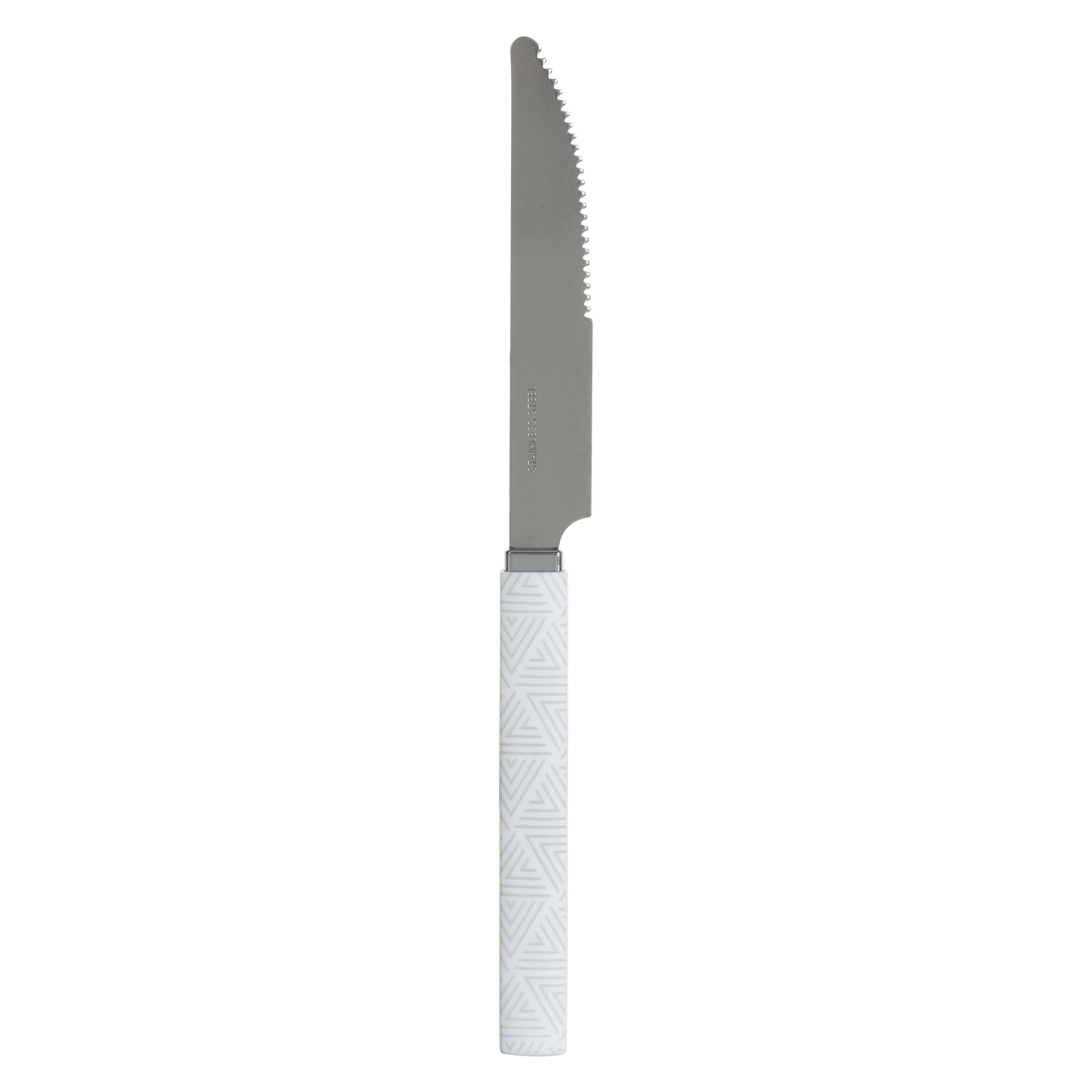 Set tacamuri 24 piese Geo alb - Secret de Gourmet
