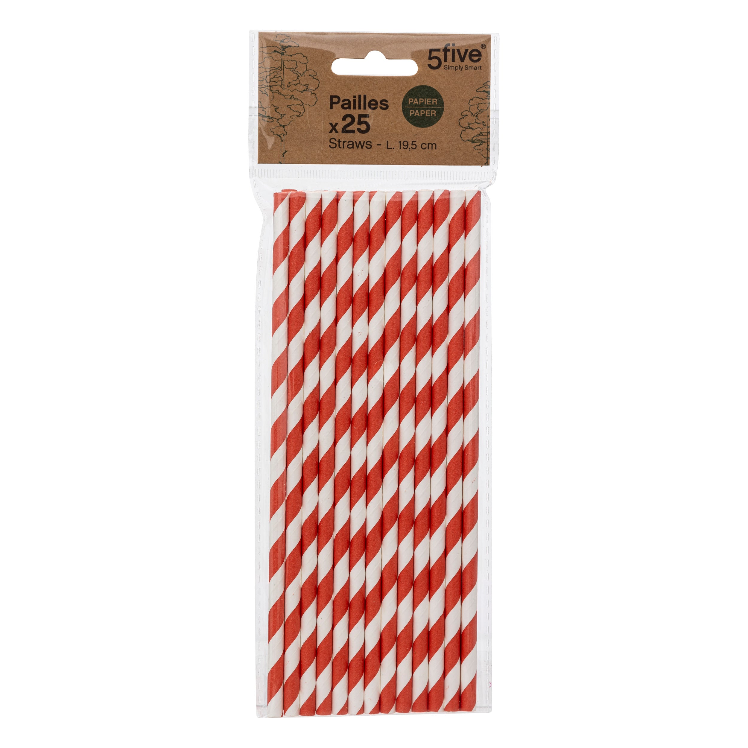 Paie set 25 hartie buline asortat - Five
