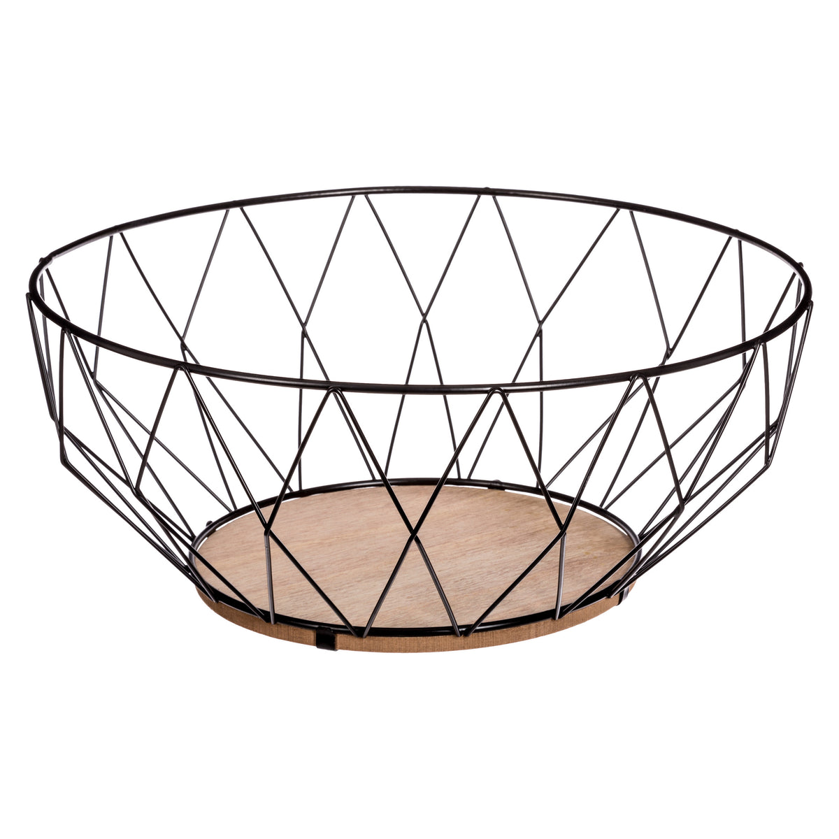 Cos fructe diamond negru 28 cm - Five