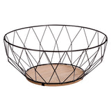 Cos fructe diamond negru 28 cm - Five