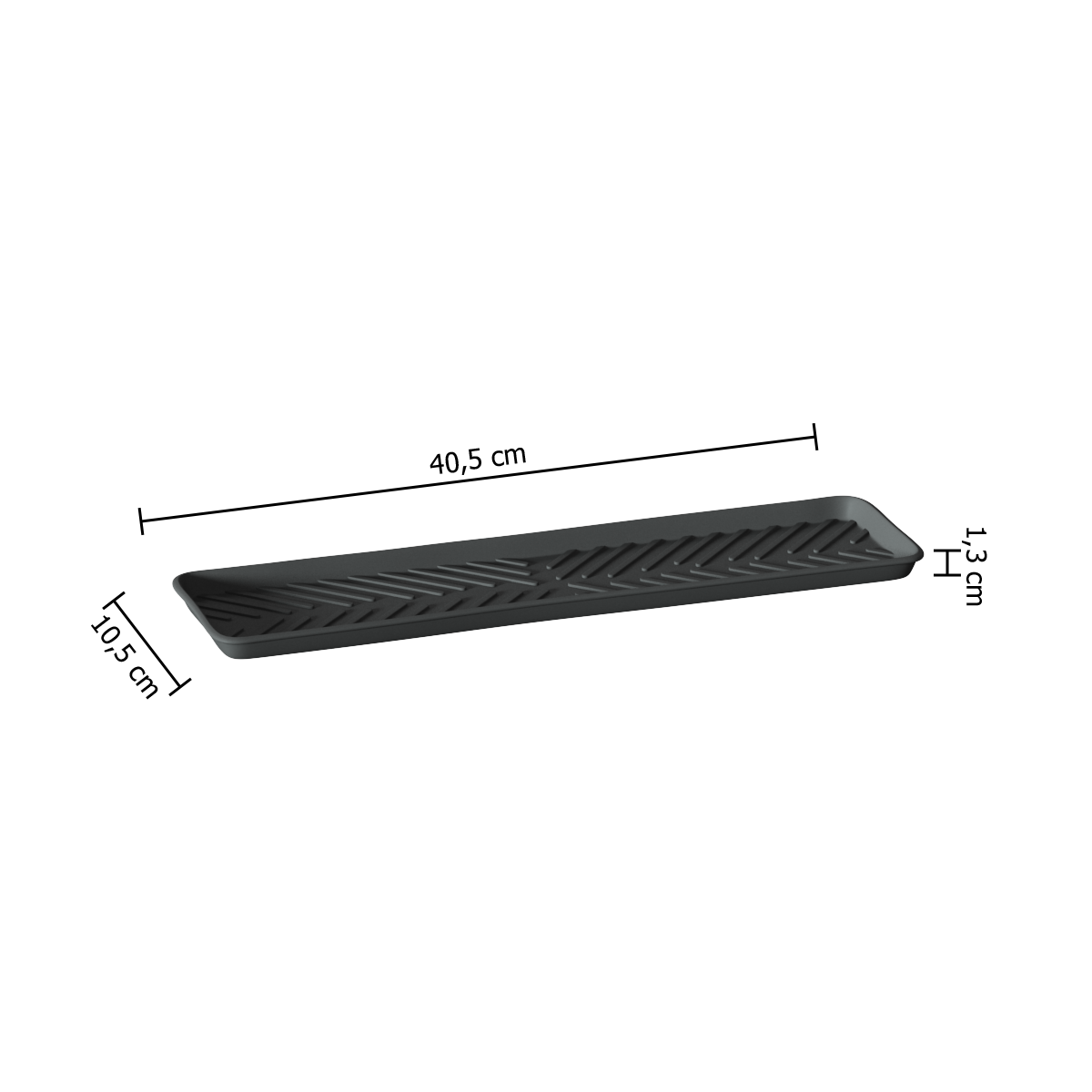Covoras scurgere cu margini 10 x 40 cm - Five