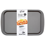 Farfurie dreptunghiular sticla cu capac 29 x 18 cm - Five