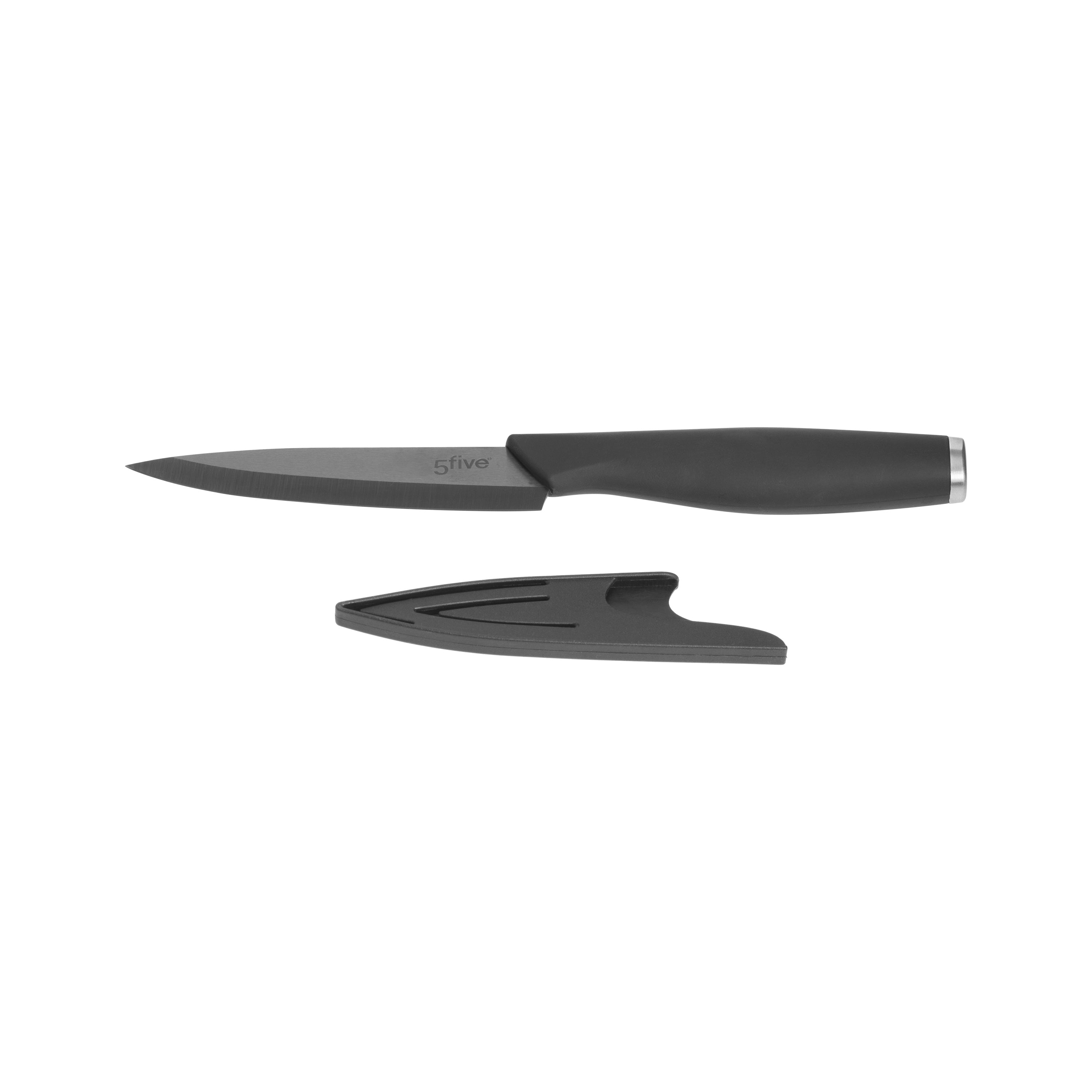 Cutit ceramic curatare negru 10 ab - Five
