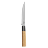 Cutit utilitar Black Bamboo, otel inoxidabil, maner bambus