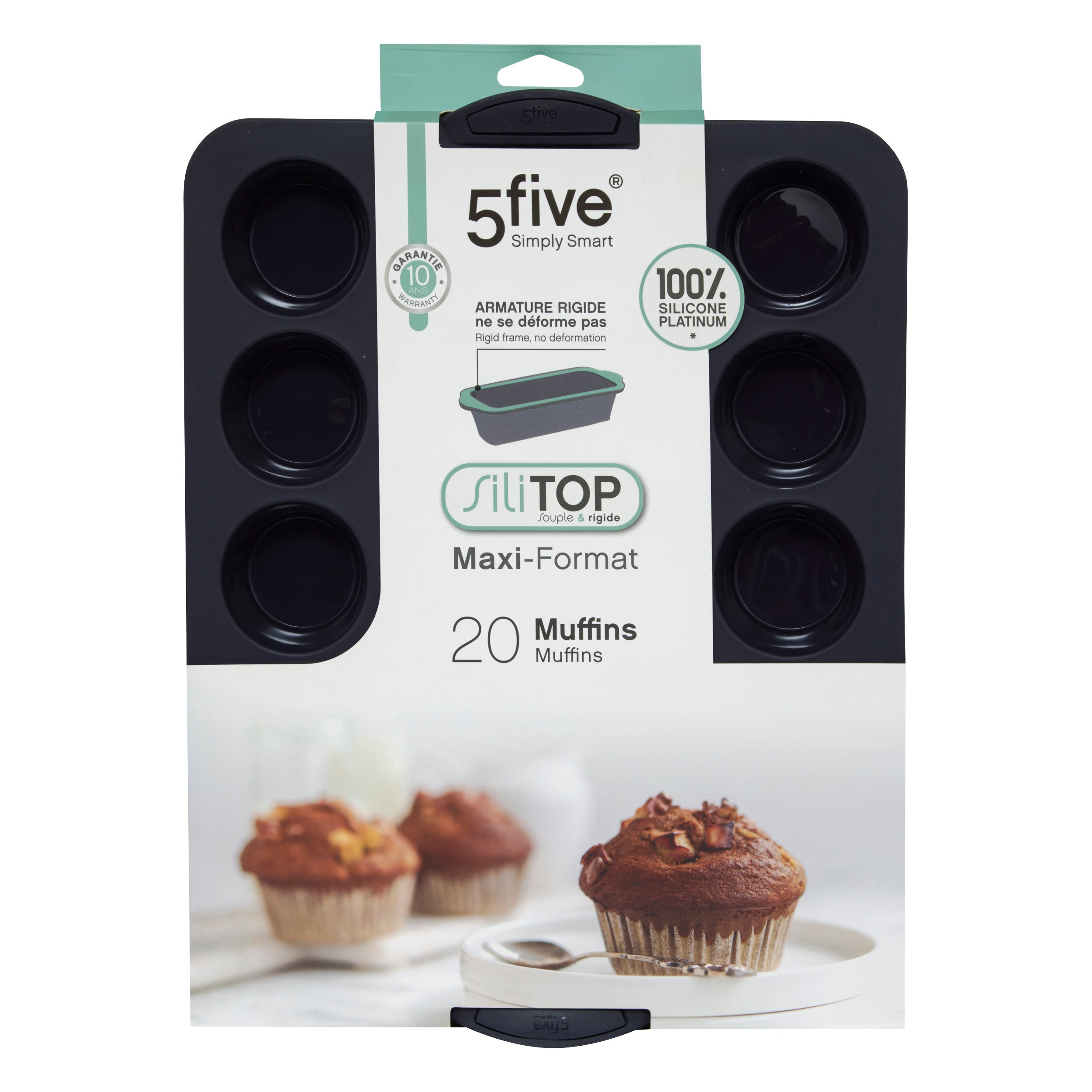 Forma 20 muffins maxi silitop - Five