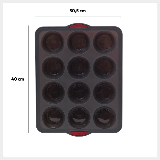 Forma 12 muffins maxi silitop - Five