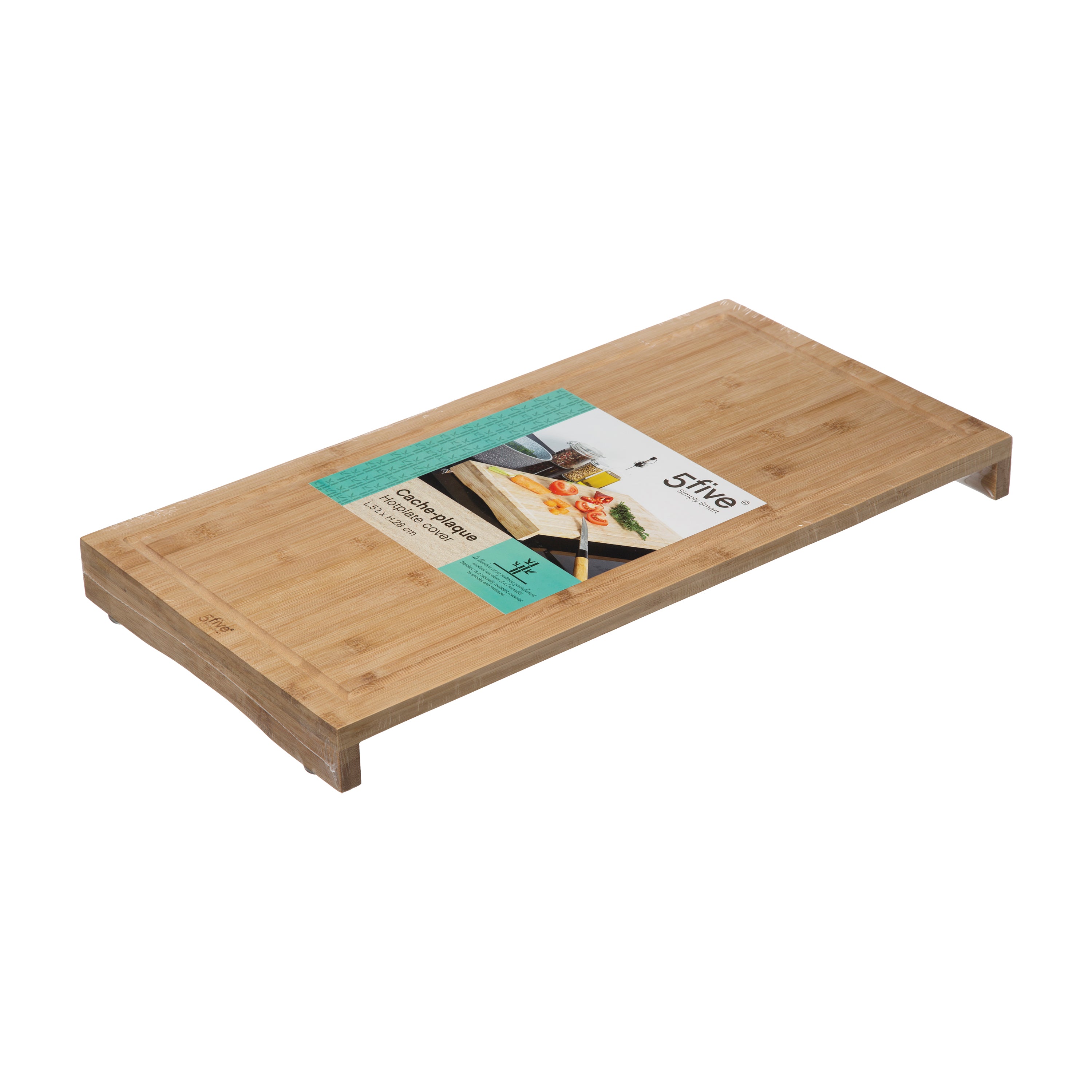 Tocator din bambus 52x28cm - Five