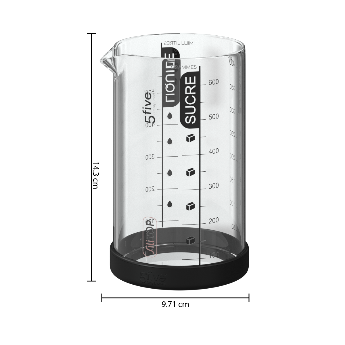 Cana masura 0,6 l neo 2 - Five