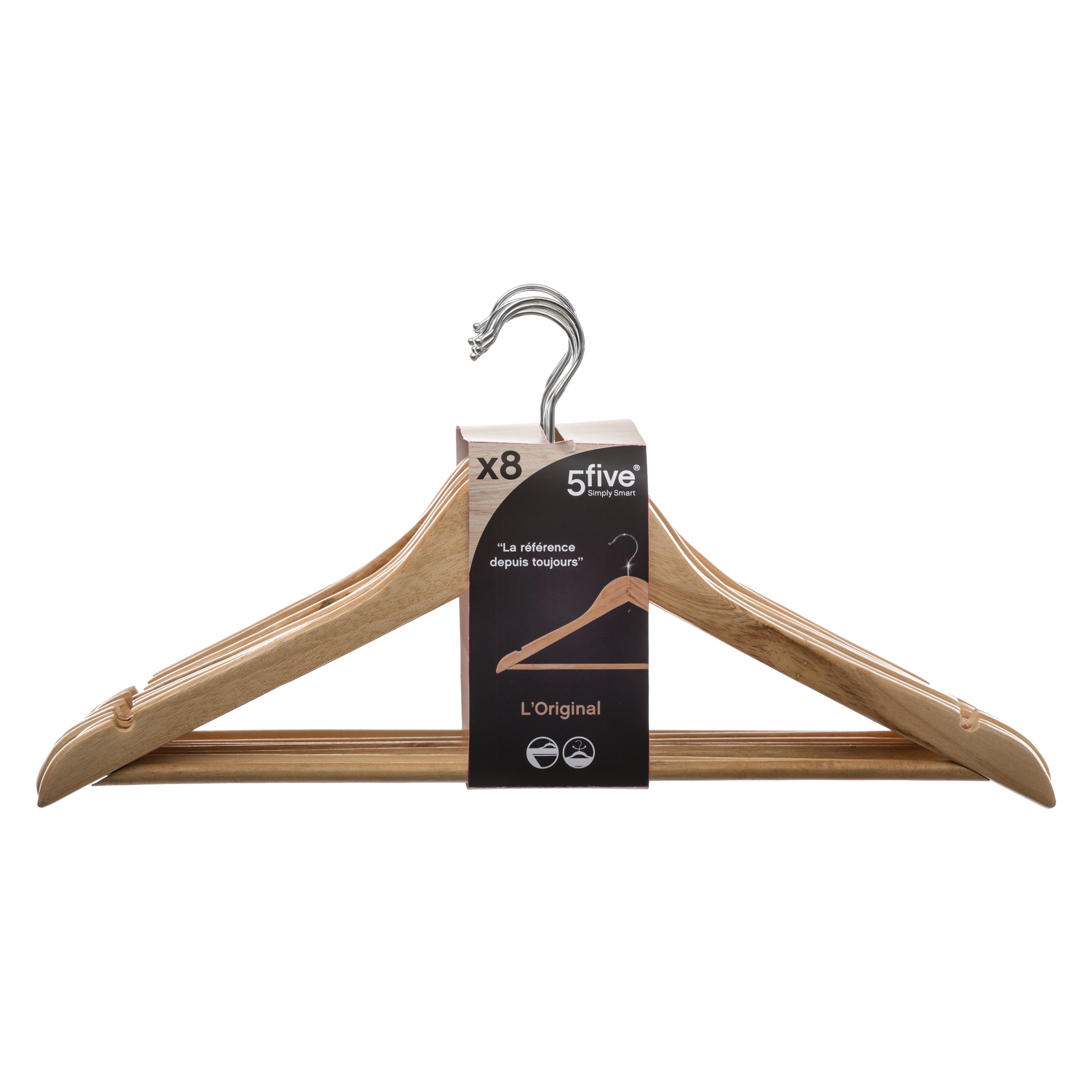 Organizator casa, cuier lemn set 8 hang up - Five