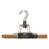 Organizator casa, cuier lemn set 3 hang clip - Five