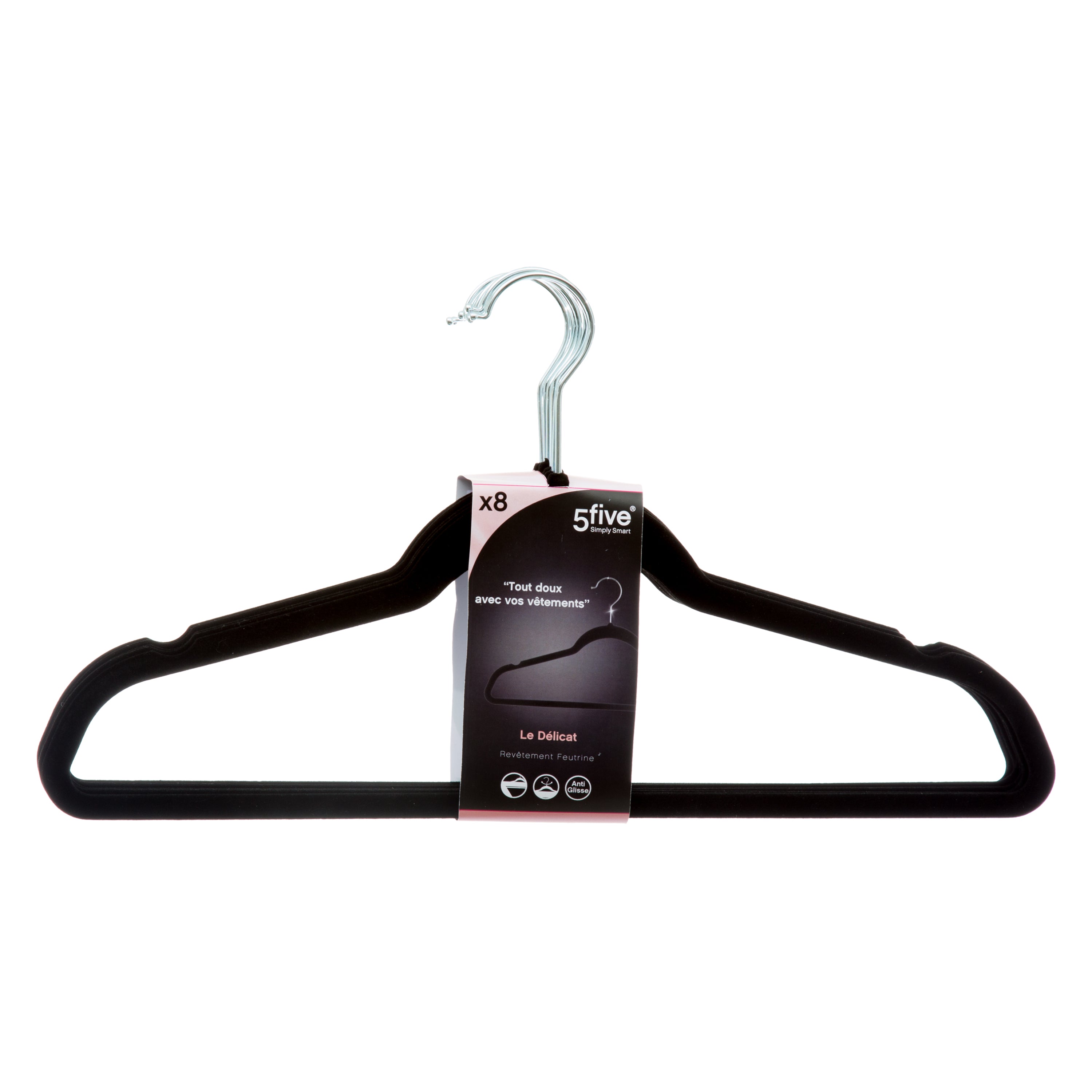 Umerase catifea set 8 hang up - Five