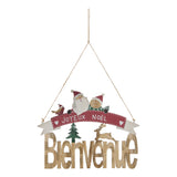 Pancarta Merry Christmas din lemn, 29 cm | Atmosphera