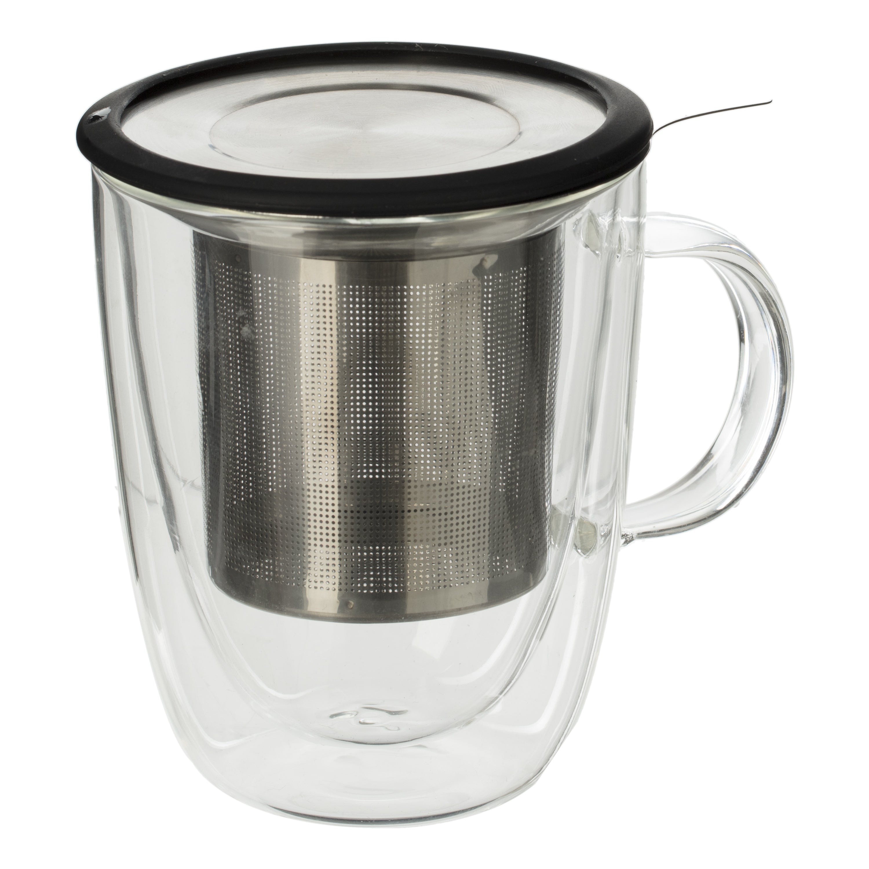 Set cani transparent sticla dw cu infuzor 30 cl - Secret de Gourmet