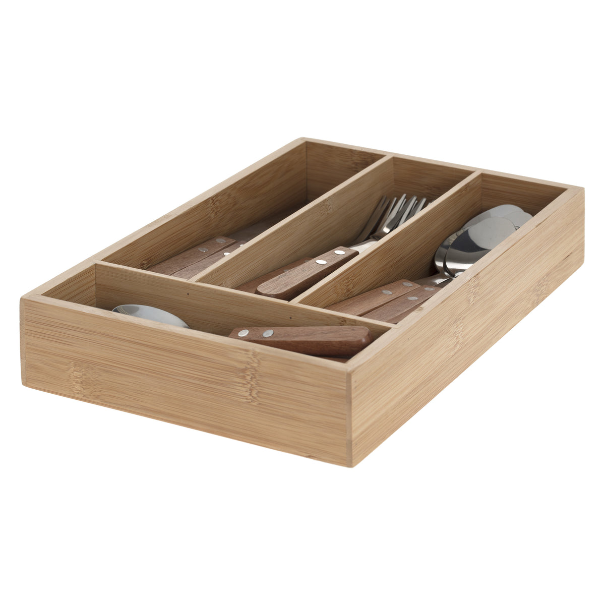 Tacamuri 24 piese cu bambus - Secret de Gourmet