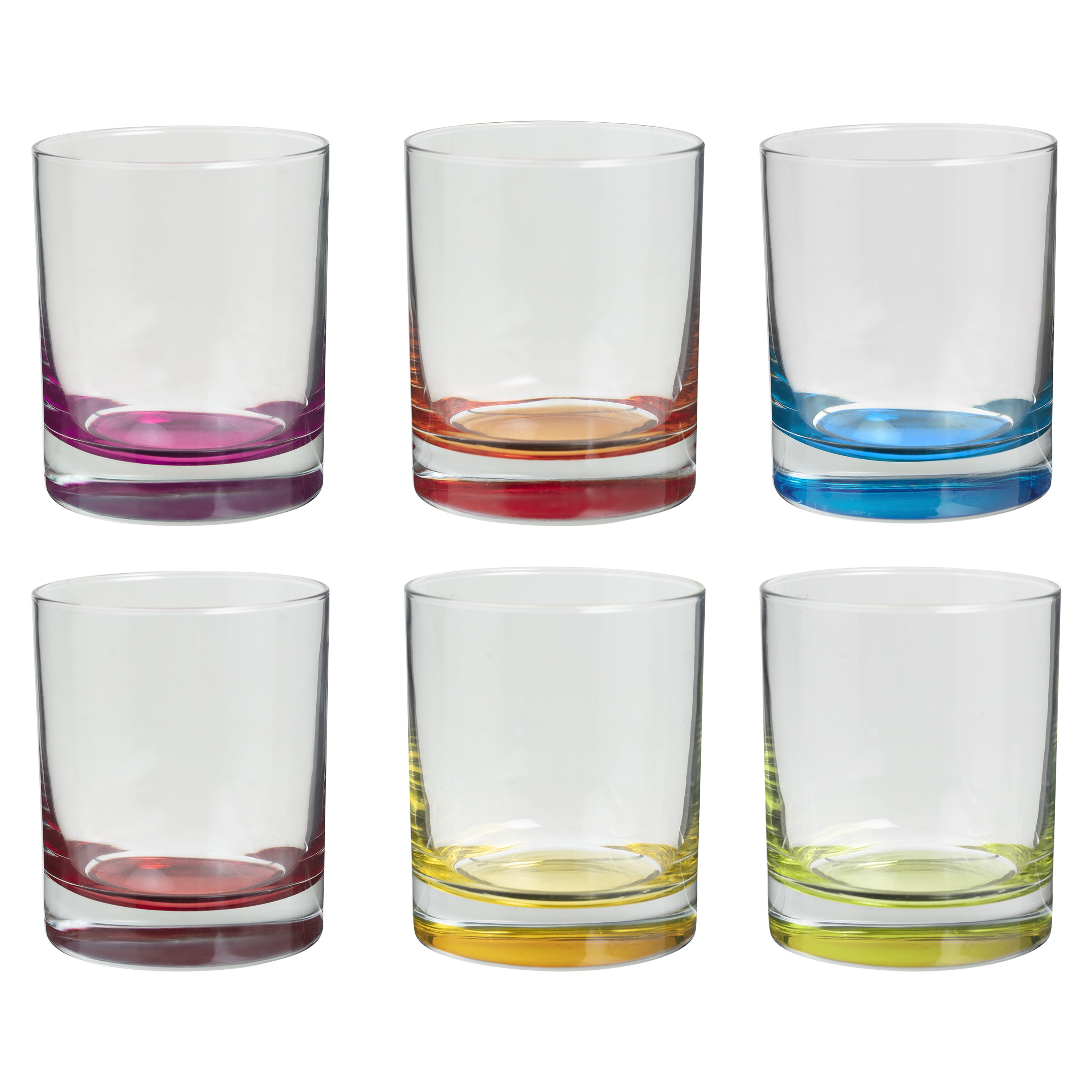 Set pahare jos set 6 colori eau 30 cl - Secret de Gourmet