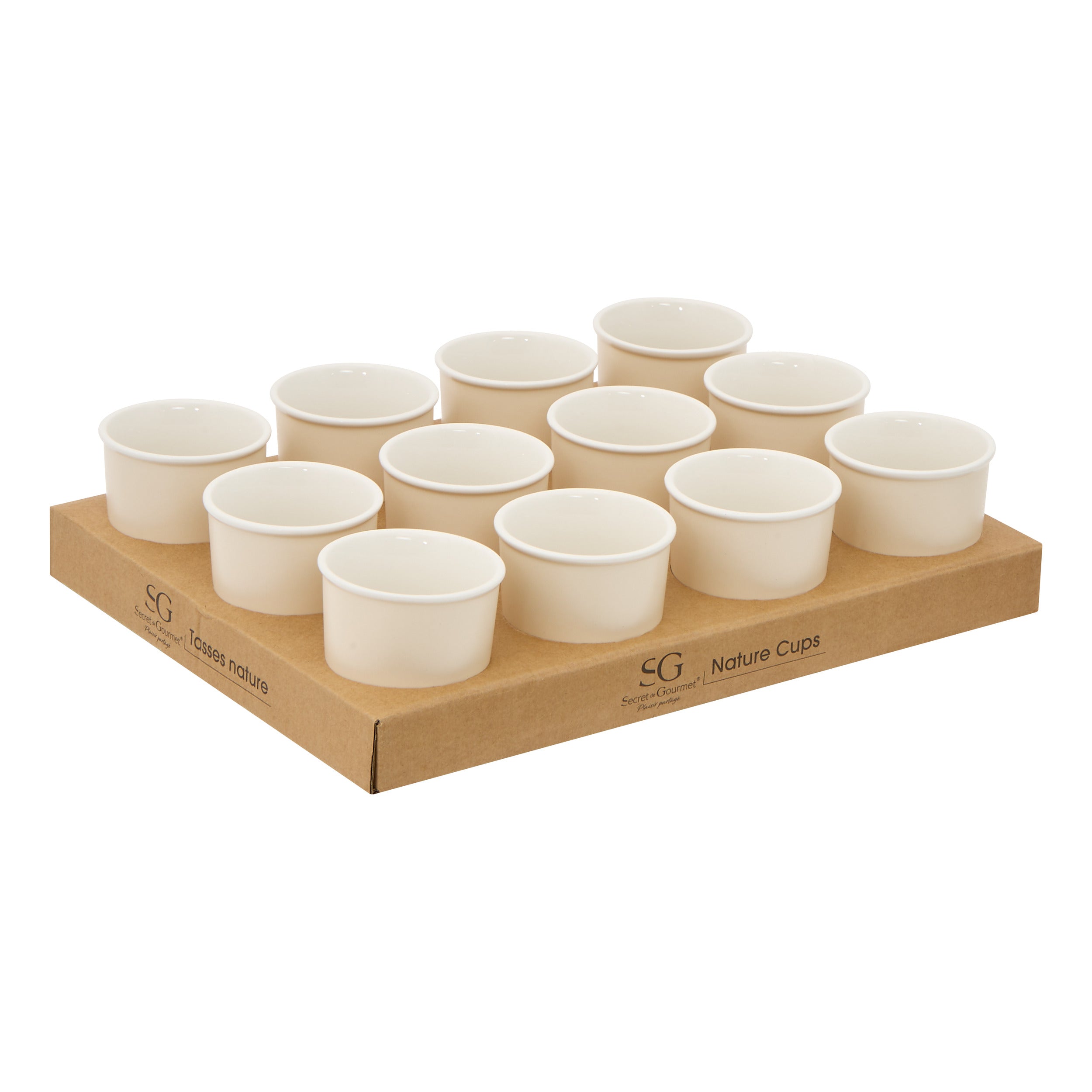 Tacam, esp cup nature crem 9 cl - Secret de Gourmet