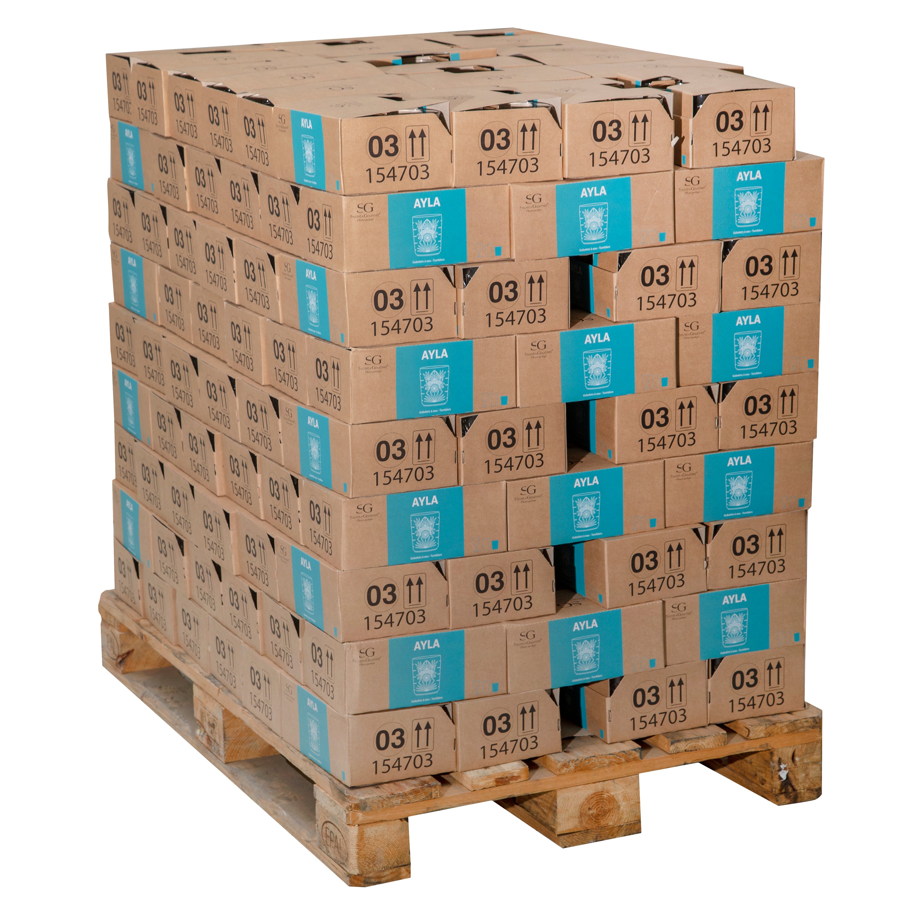 Set pahare jos ayla 35 cl - Secret de Gourmet