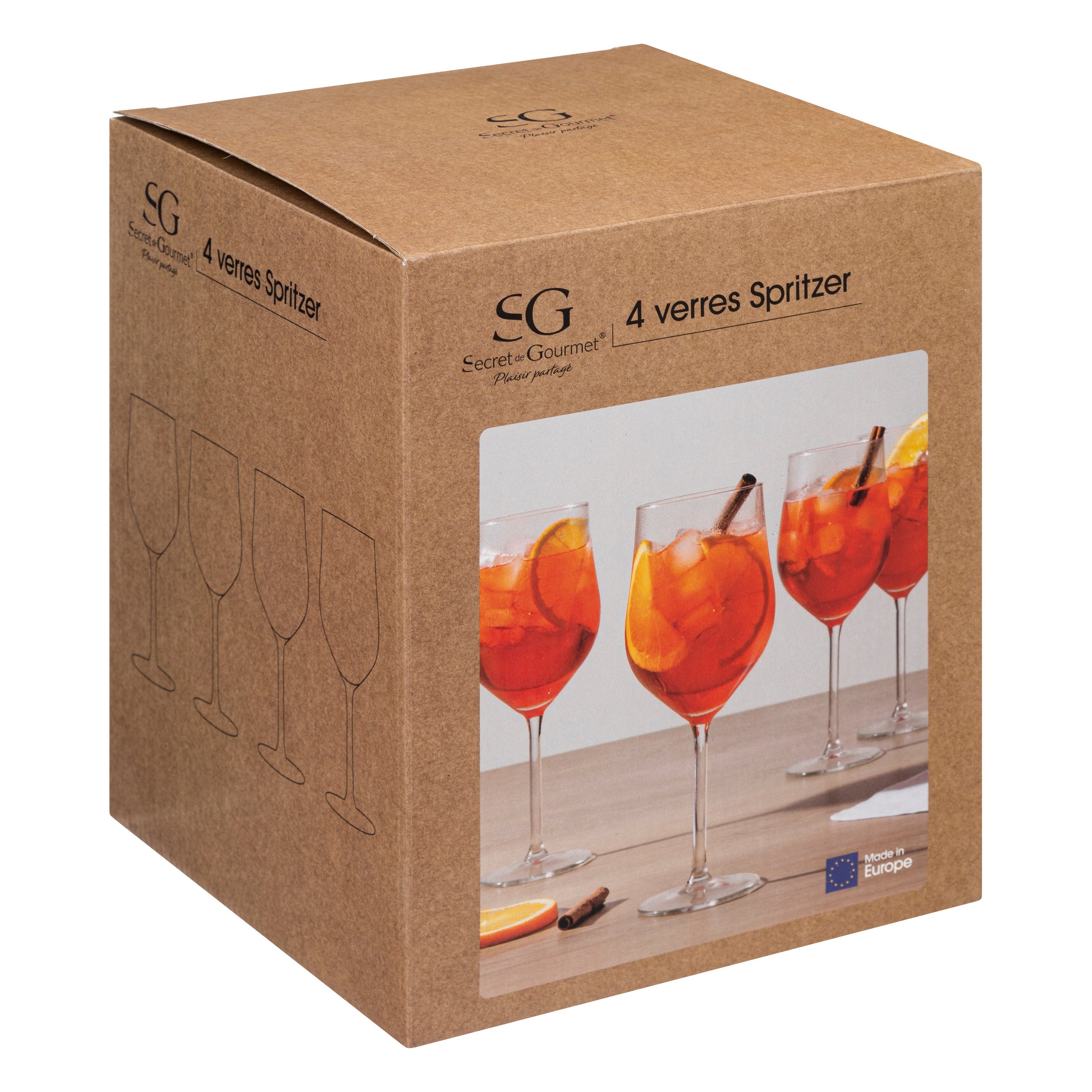 Set pahare spritzer set 4 62 cl - Secret de Gourmet
