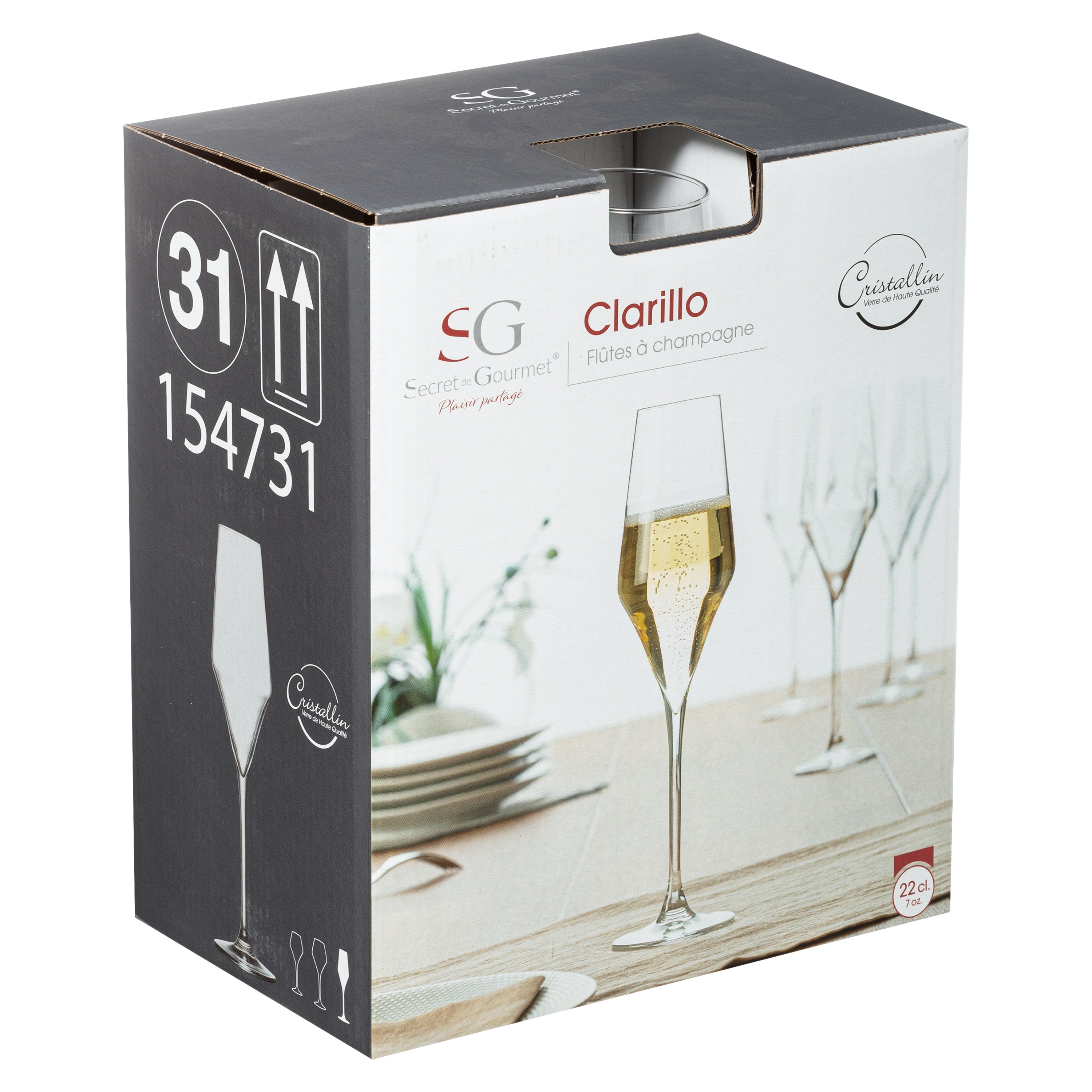 Tacam, flaut cri clarillo 22 cl - Secret de Gourmet