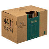 Set pahare inalt tin eau 38 cl - Secret de Gourmet