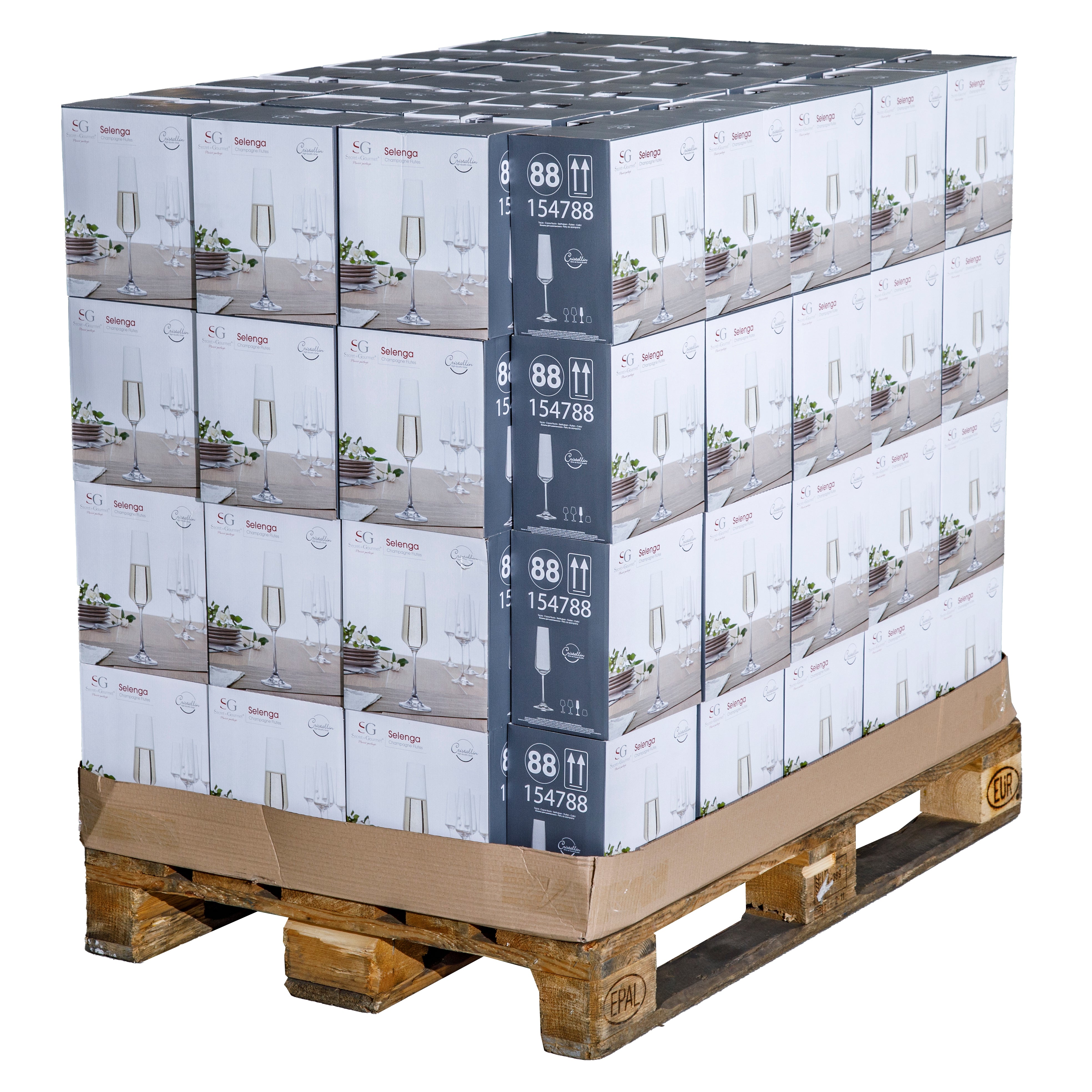 Tacam, flaut sticla cri selenga 16 cl - Secret de Gourmet