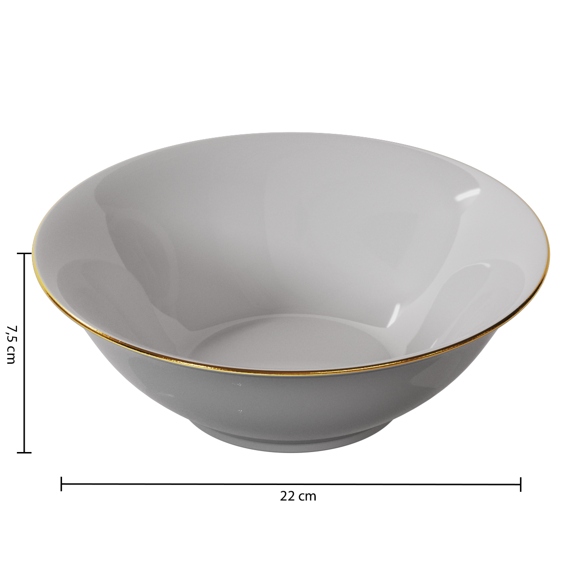 Set boluri salata petit salon D22 cm - Secret de Gourmet