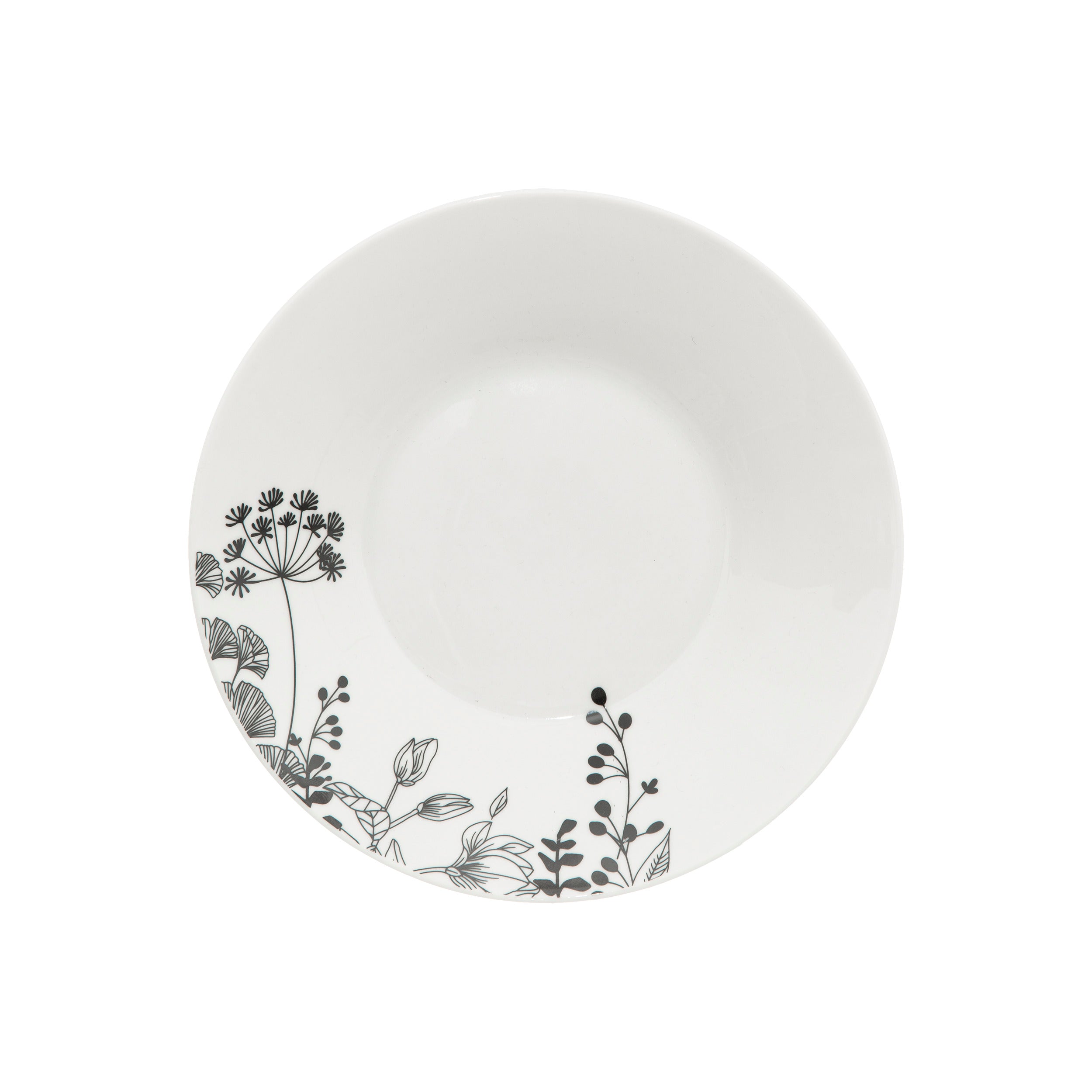 Set 18 piese floral alb - Secret de Gourmet