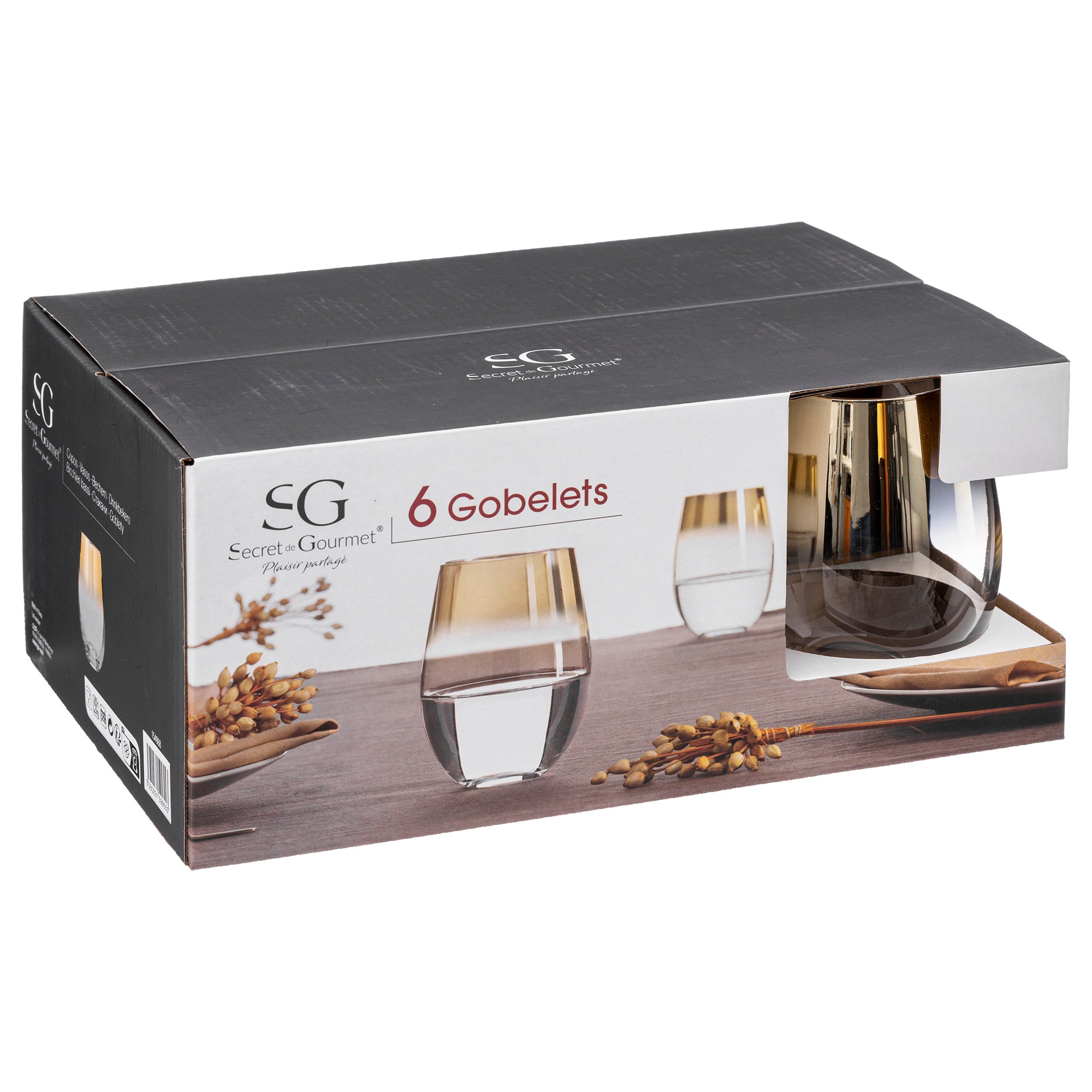 Set pahare set 6 arya or 54 cl - Secret de Gourmet