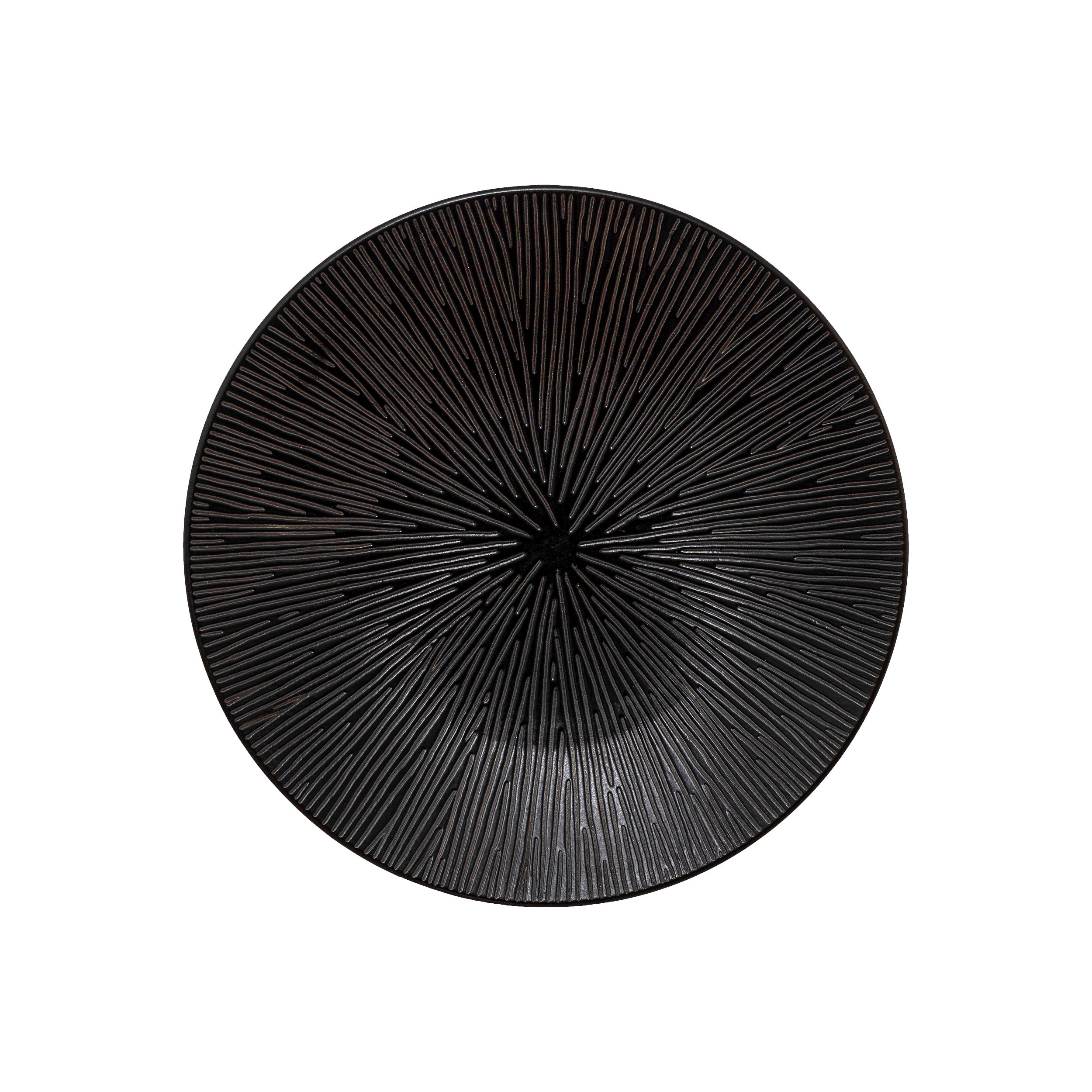 Set farfurii desert atelier noir D21 cm - Secret de Gourmet