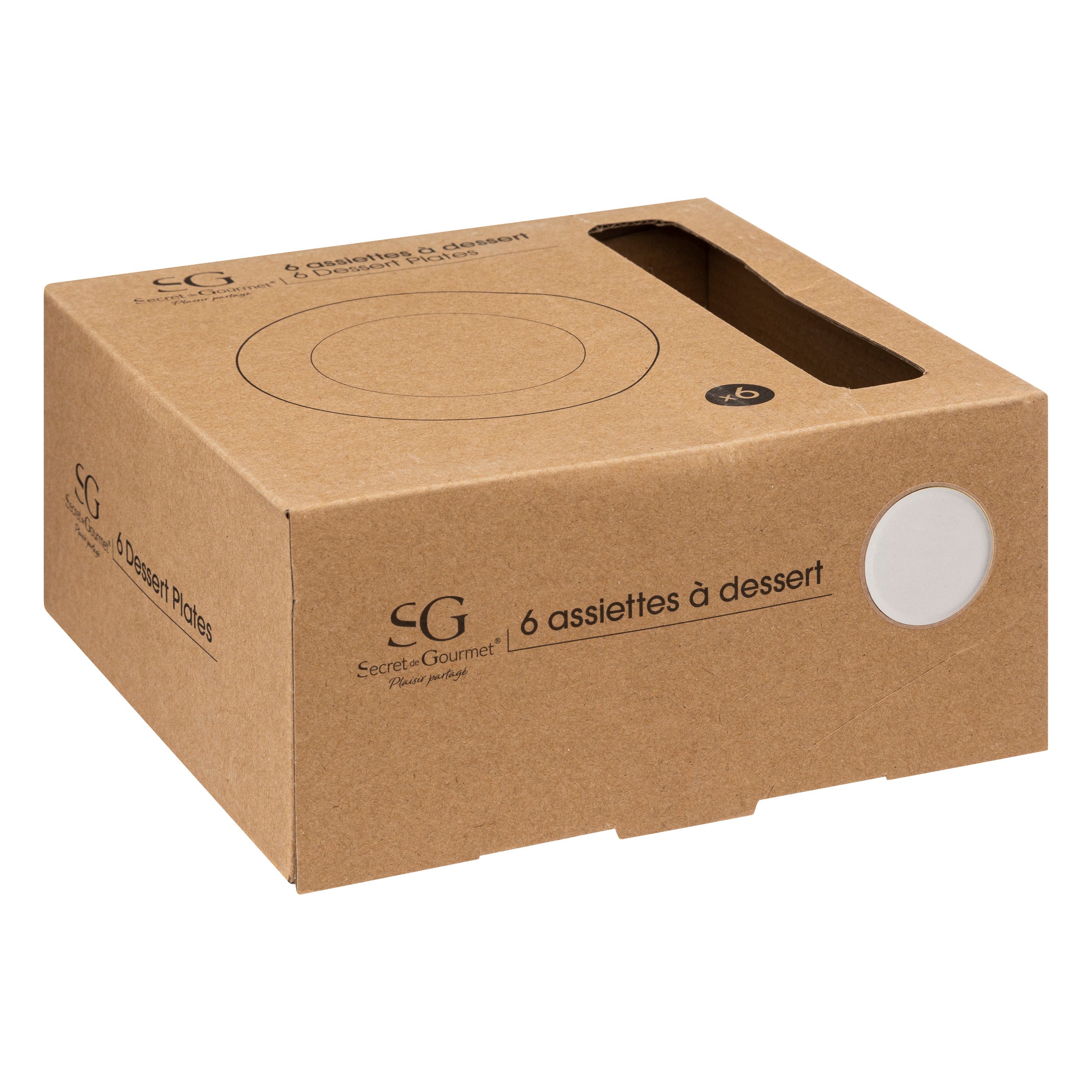 Set farfurii desert sublima D20 cm - Secret de Gourmet
