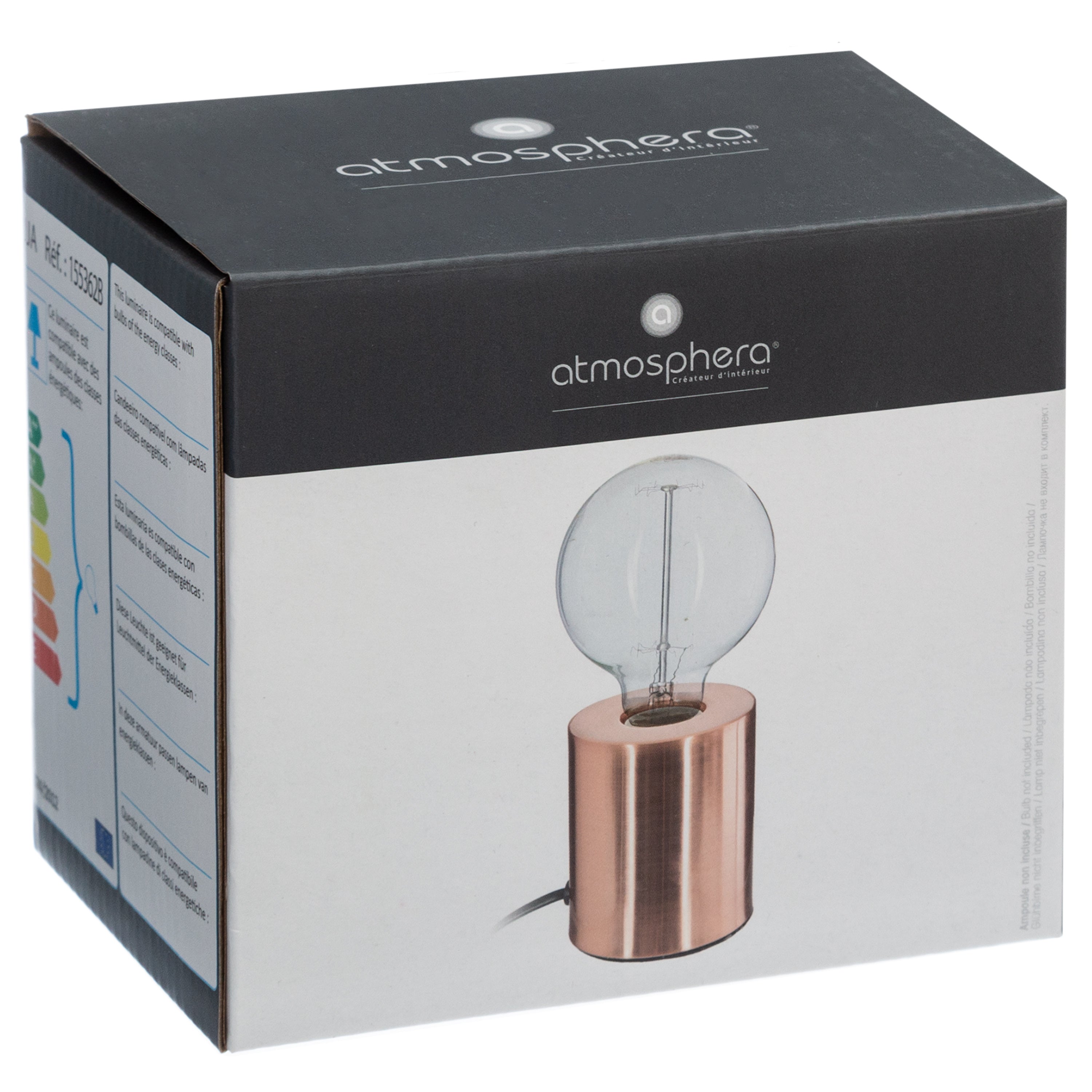 Corp de iluminat, saba cupru baza lampa H10,5 cm - Atmosphera