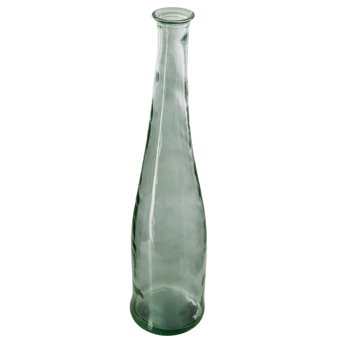 Decor pentru casa, lung recyc sticla kaki H80 cm - Atmosphera
