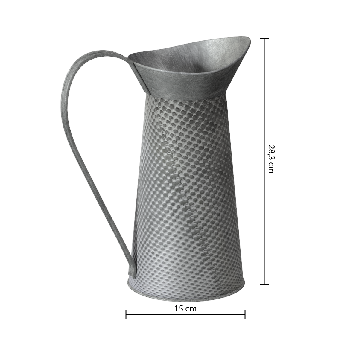 Decor pentru casa, stropitoare zinc D16xh28 - Atmosphera