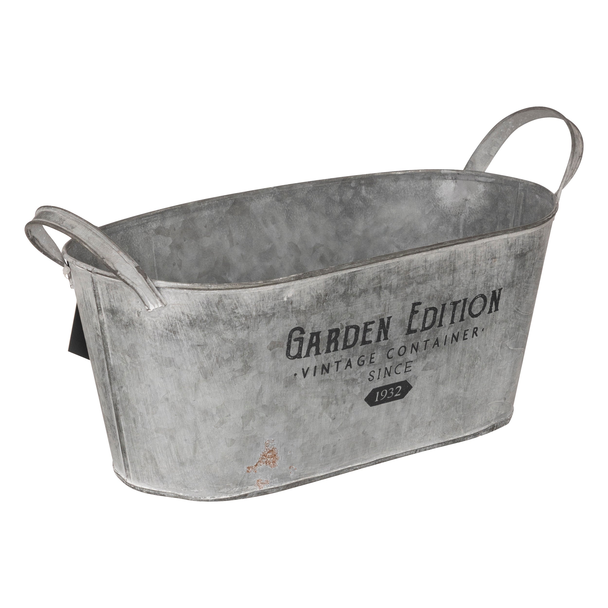 Suport oval plante zinc set 3 buc - Atmosphera