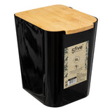 Cos de gunoi natureo 5 l negru - Five