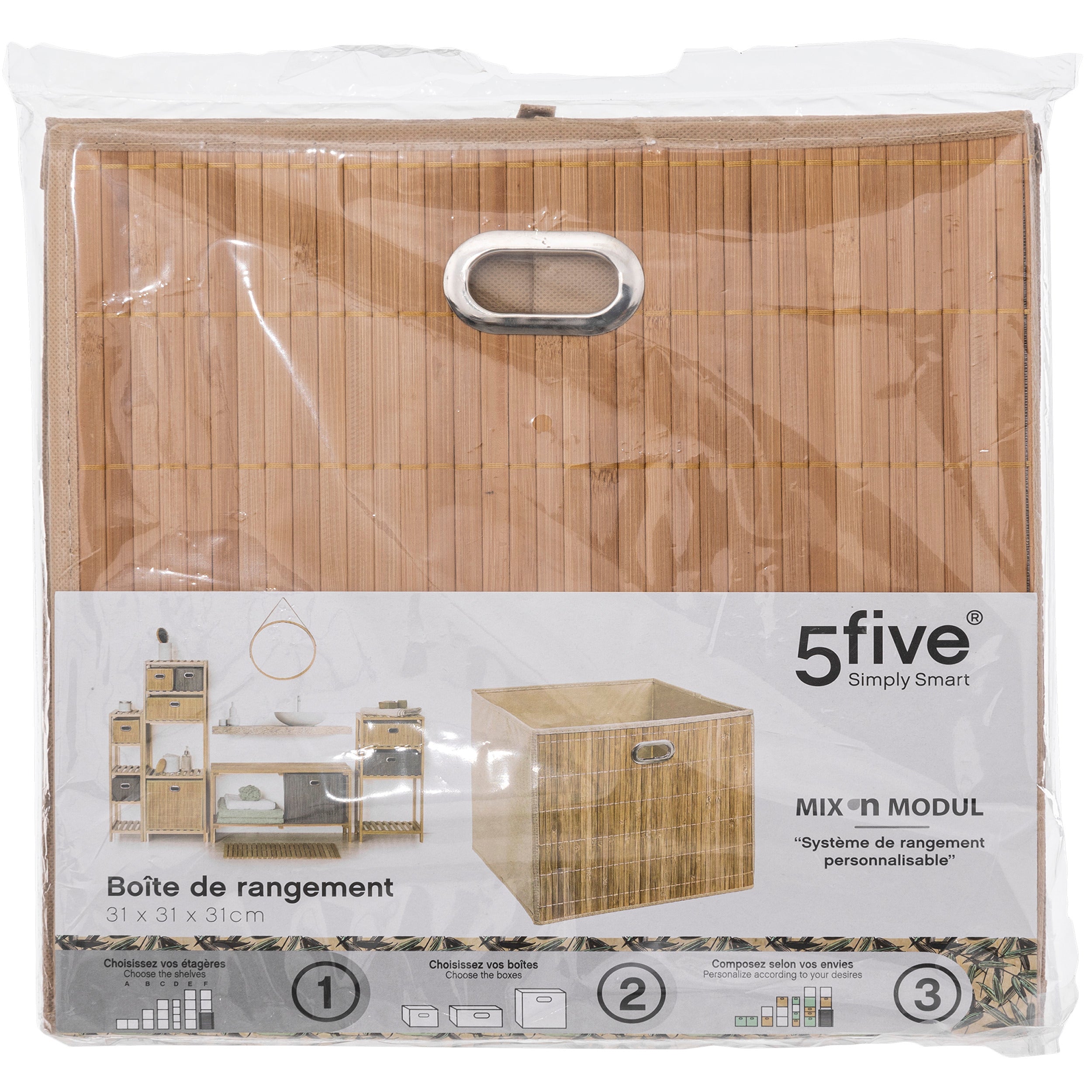 Cos 31 x 31 cm bambus - Five