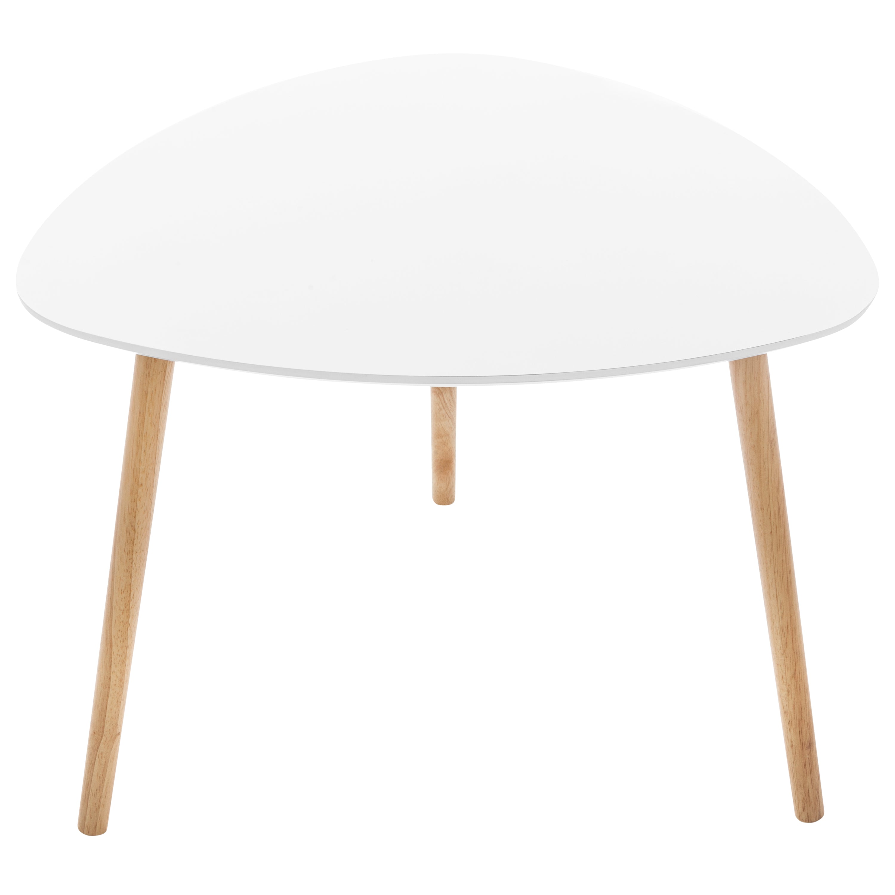 Mobilier interior, masuta laterala alb mileo set 3 buc - Atmosphera