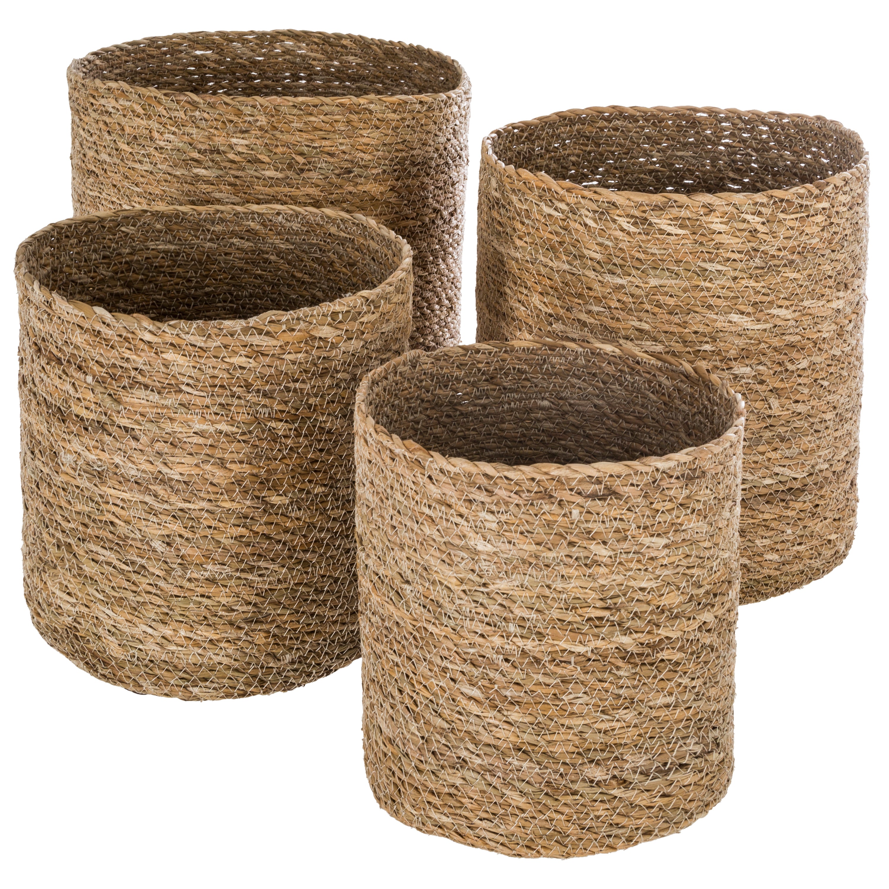 Cos plante emmett natur set 4 buc - Atmosphera