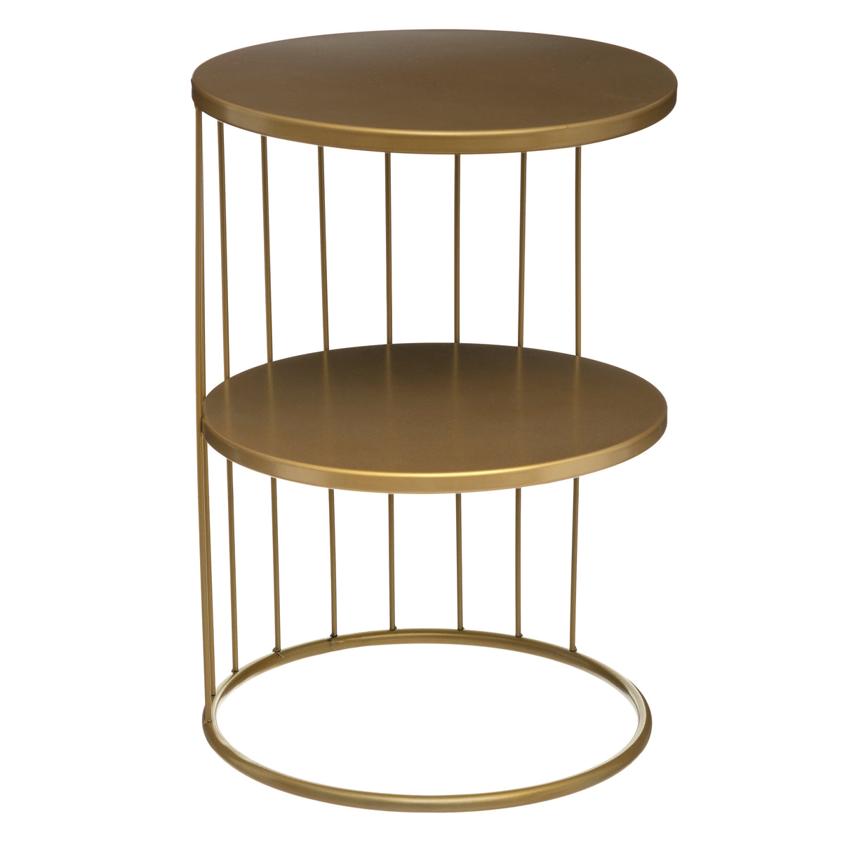 Mobilier interior, masa laterala metal aurie kobu - Atmosphera