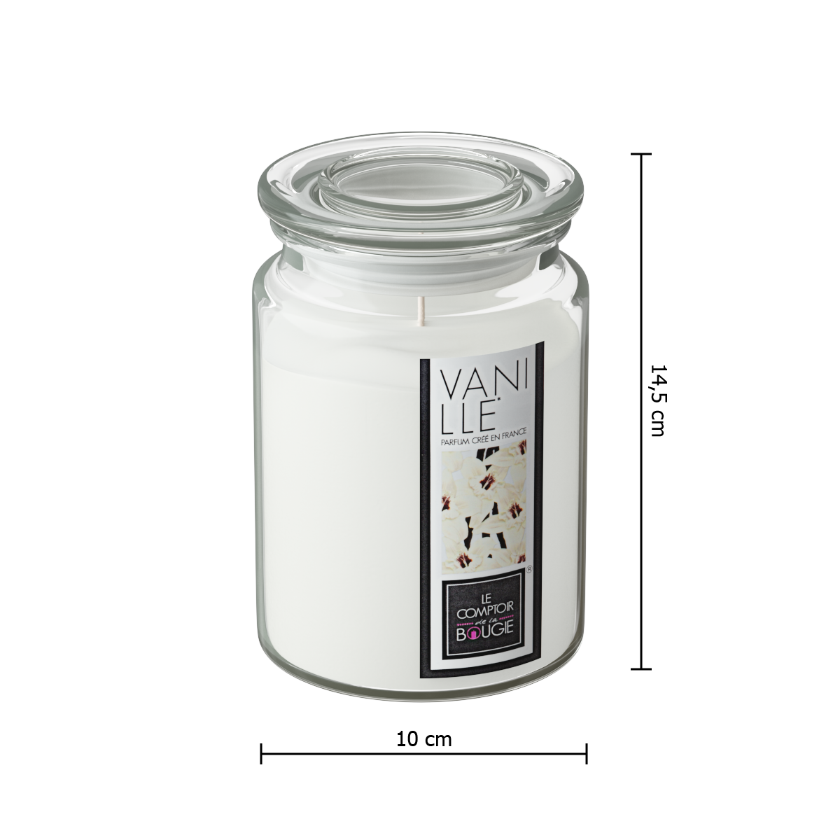 Lumanare parfumata - Vanilie, 510 g - Atmosphera