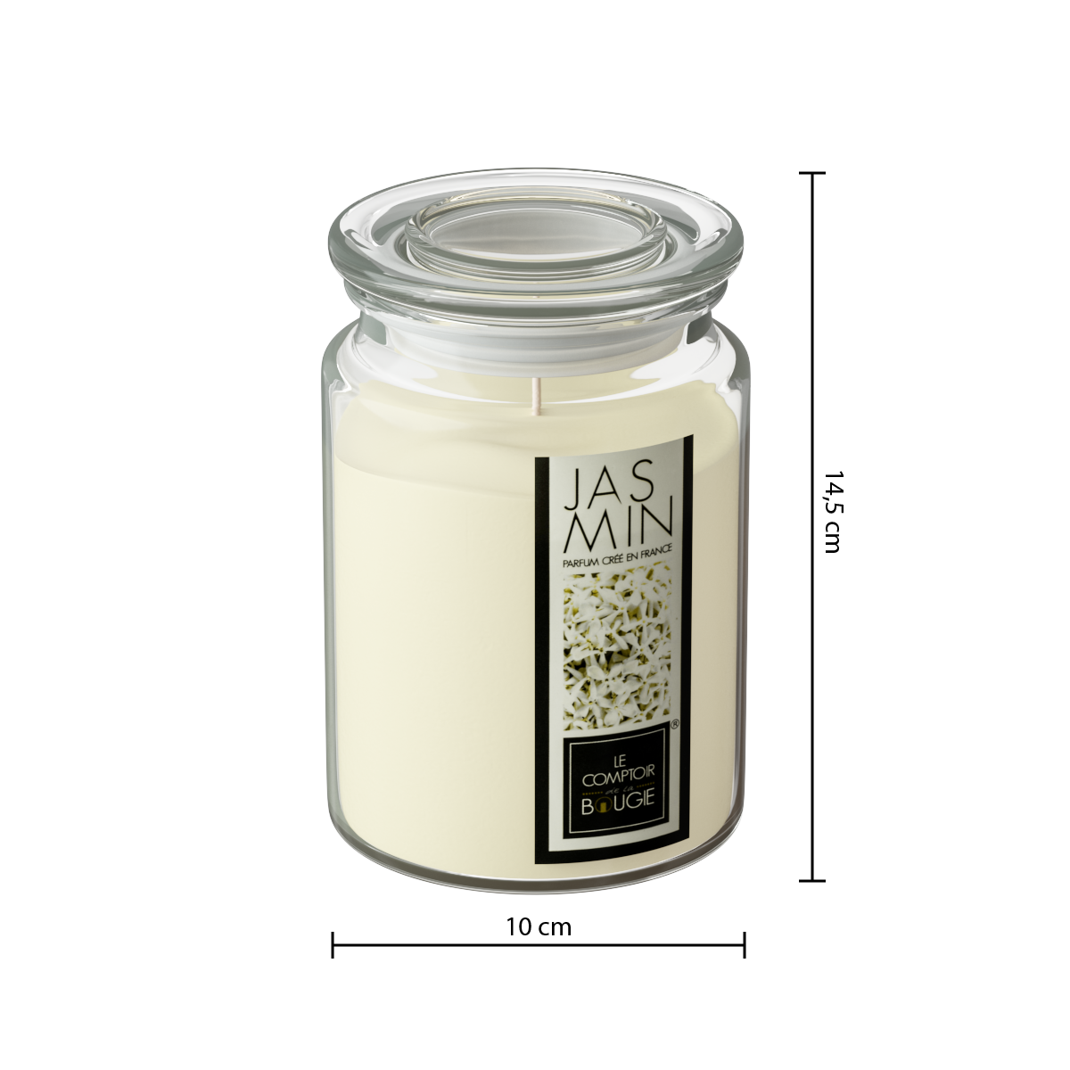 Lumanare parfumata - Iasomie, 510 g - Atmosphera